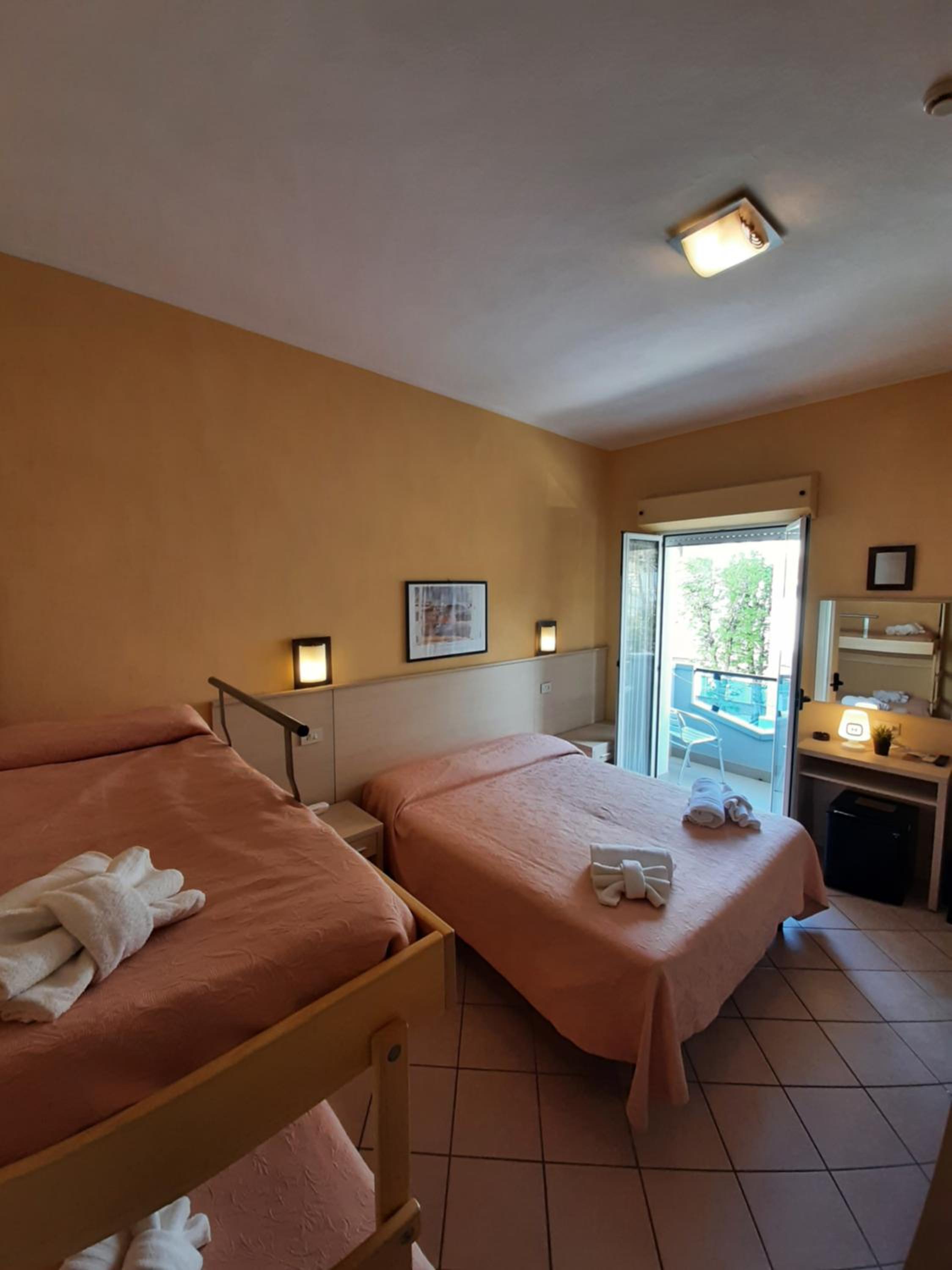 Quadruple Room with Balcony