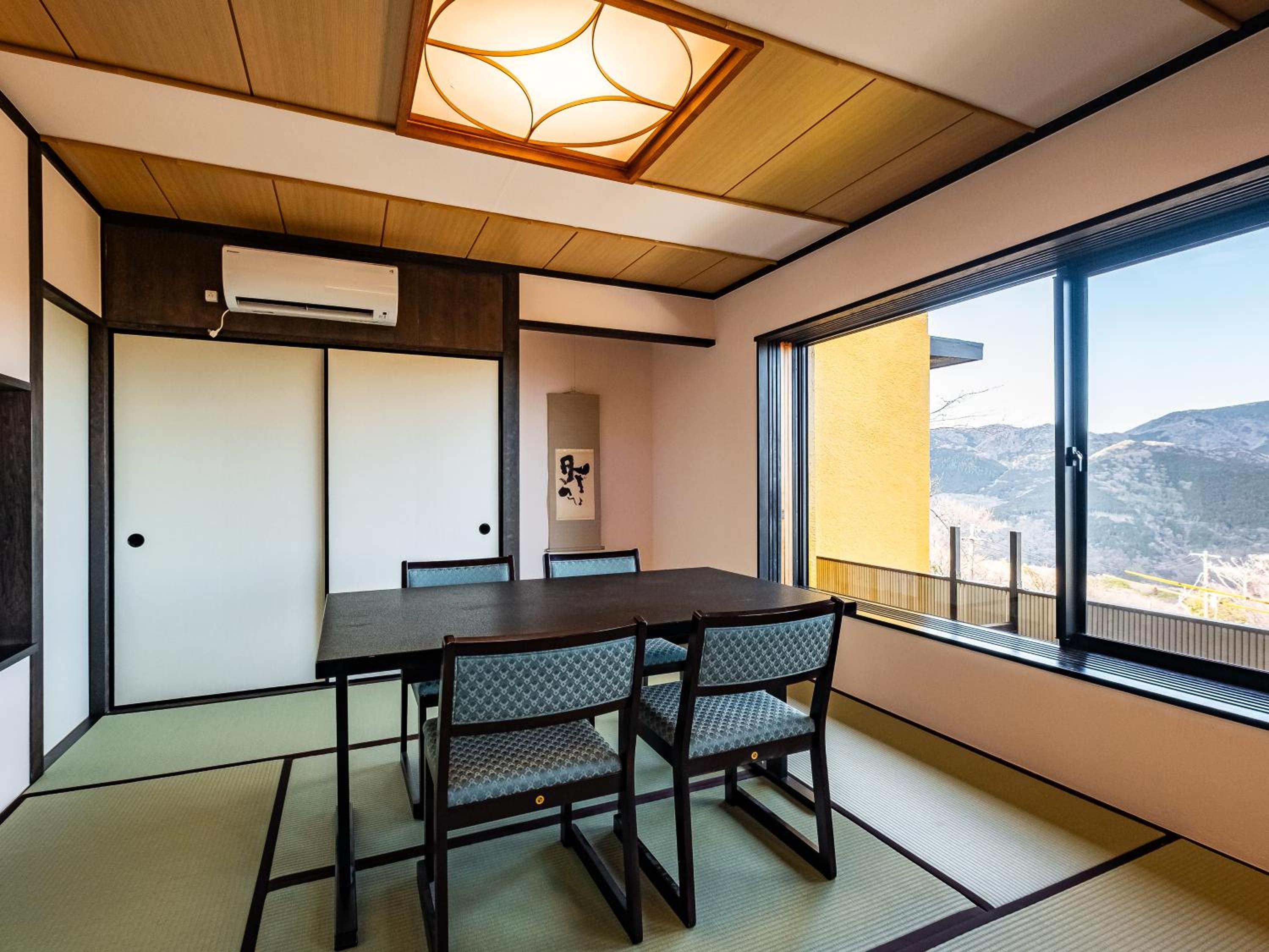 Japanese and Western style room 46㎡ Queen Double with Annex private open-air bath