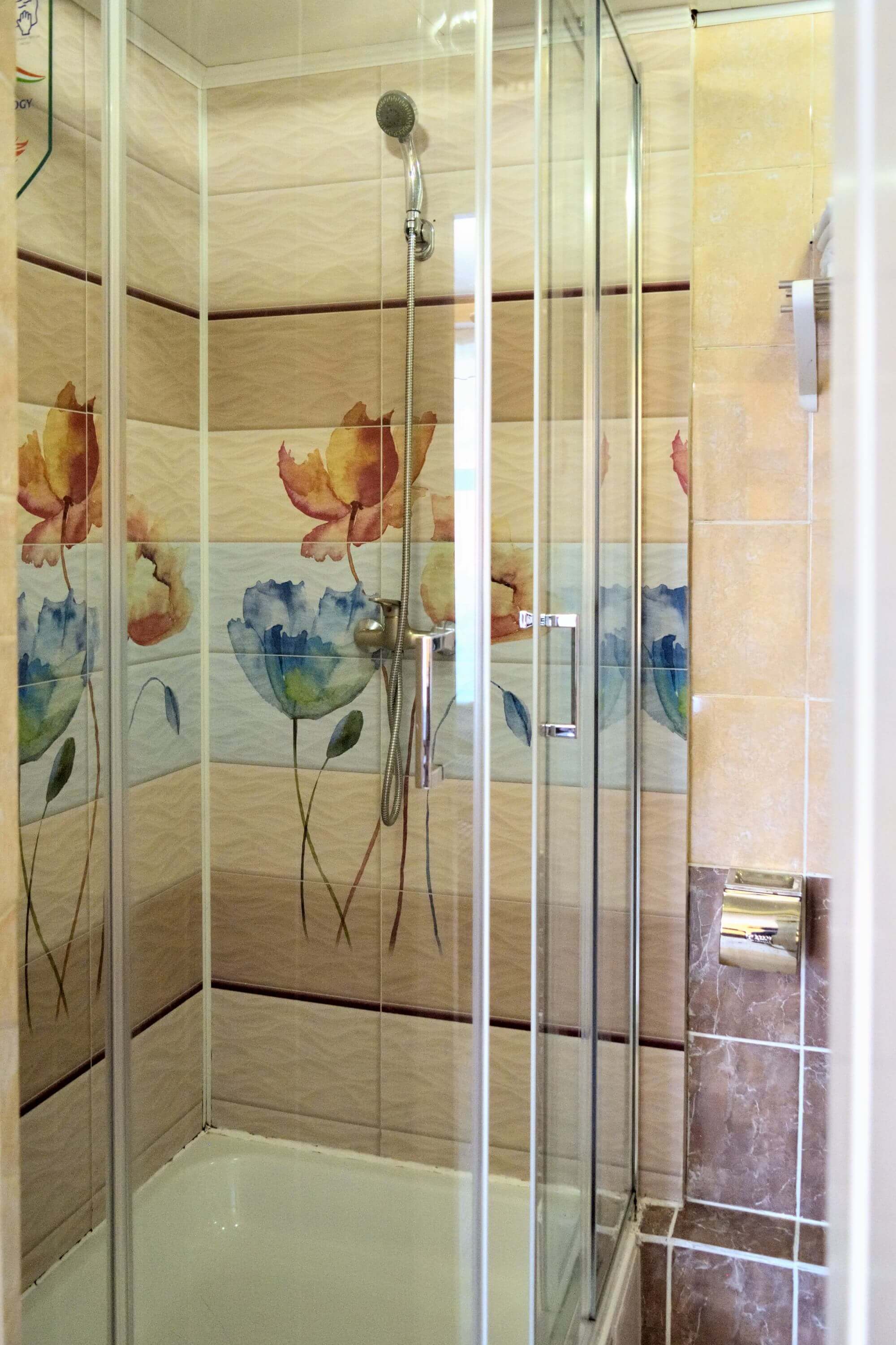 №6. Трехместный номер с дополнительным спальным местом и видом на горы