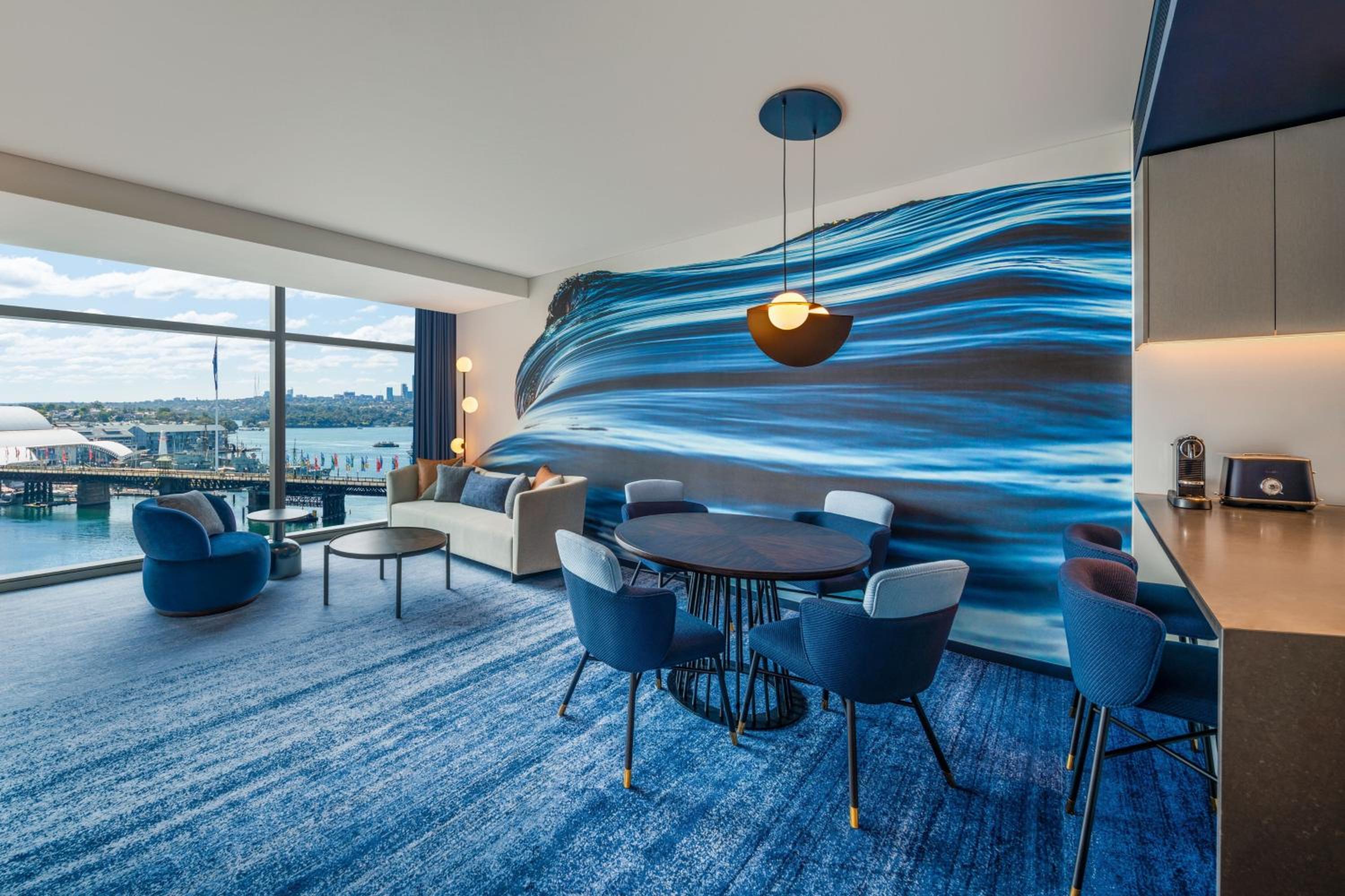 Superior Studio, Studio, Bedroom 1: 1 King, Bedroom 2: 1 King, Darling Harbor view