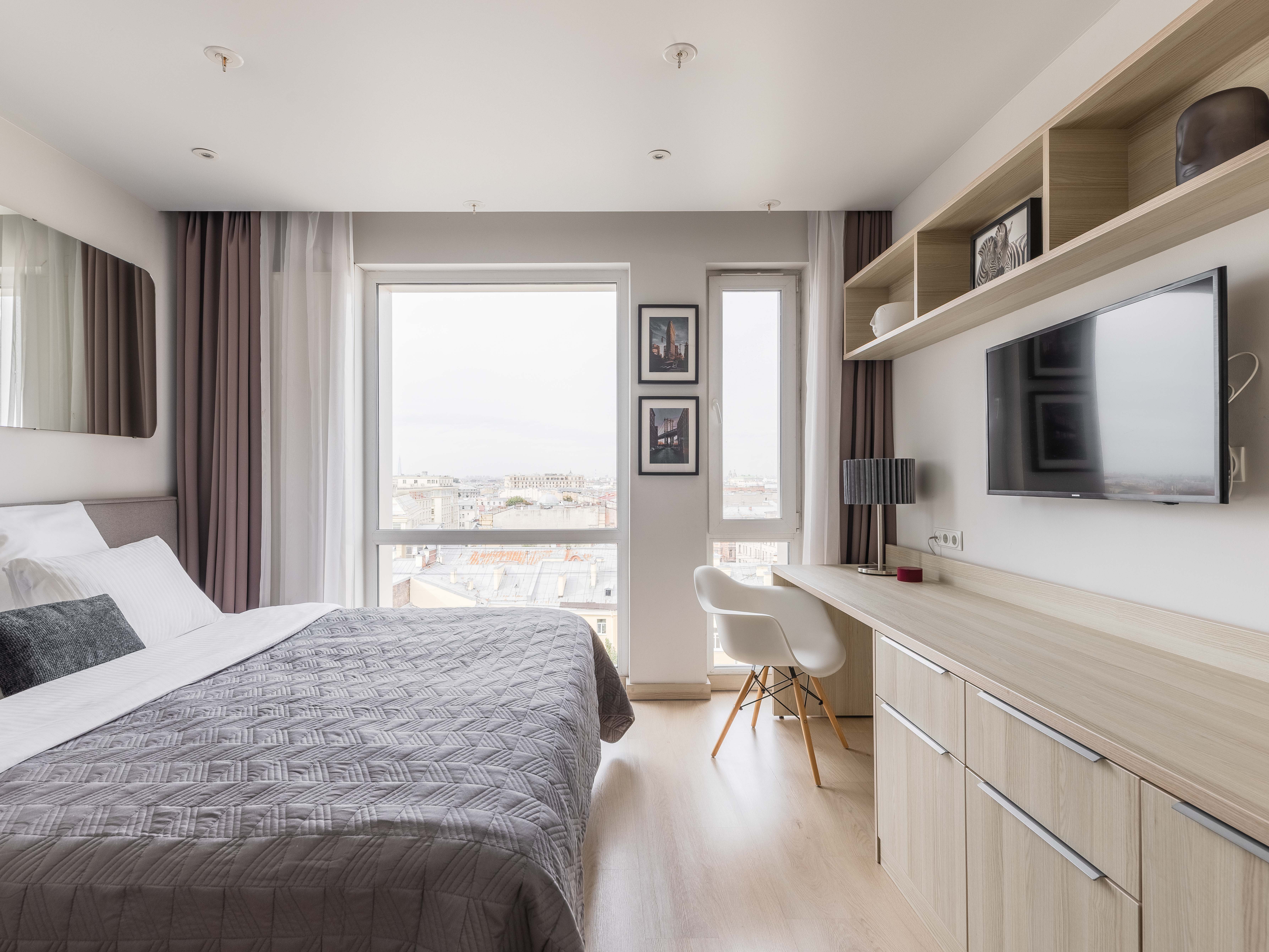 Студия с лучшим панорамным видом на город