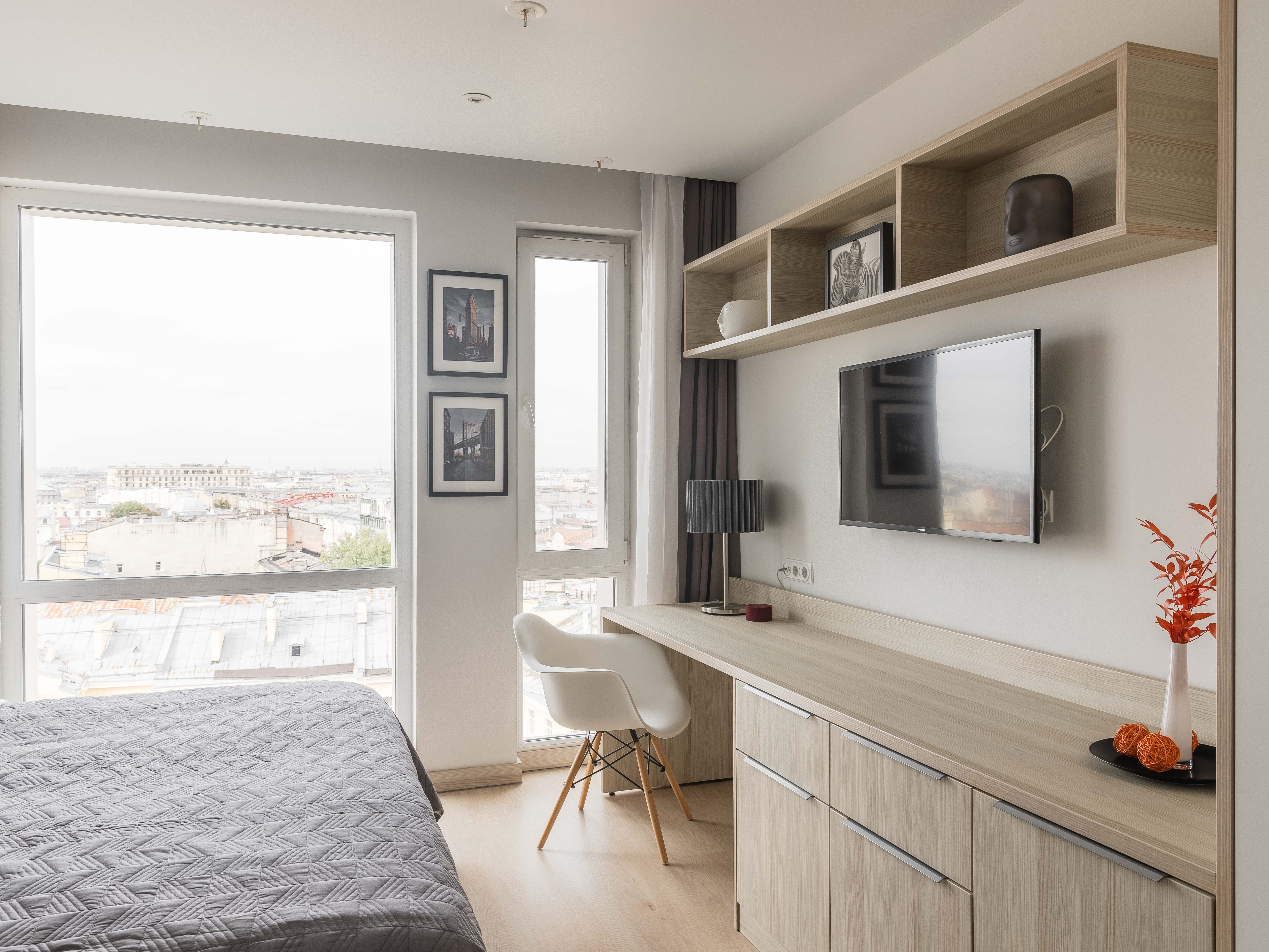 Студия с лучшим панорамным видом на город