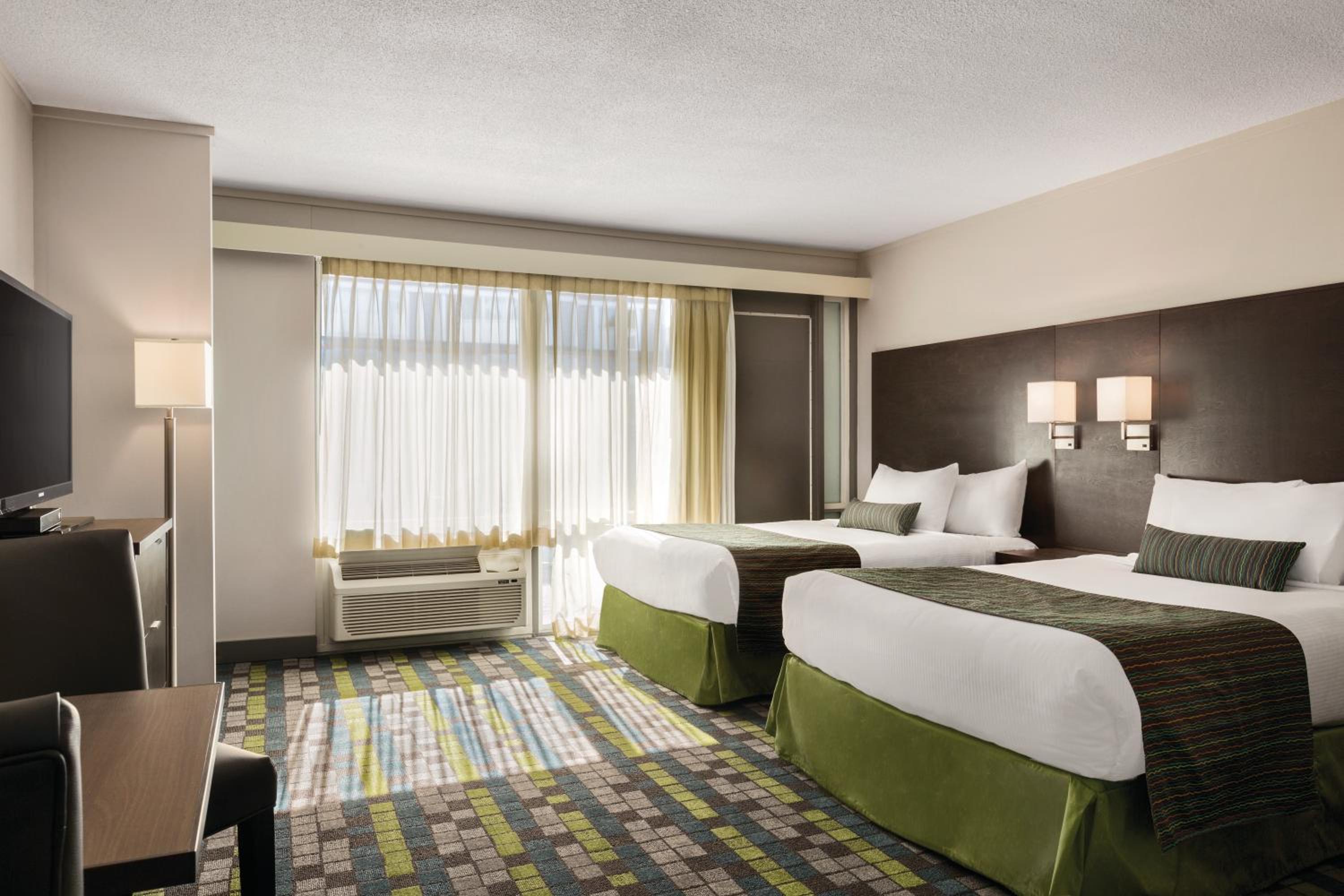 Deluxe Efficiency Room with Two Queen Beds, Non-Smoking