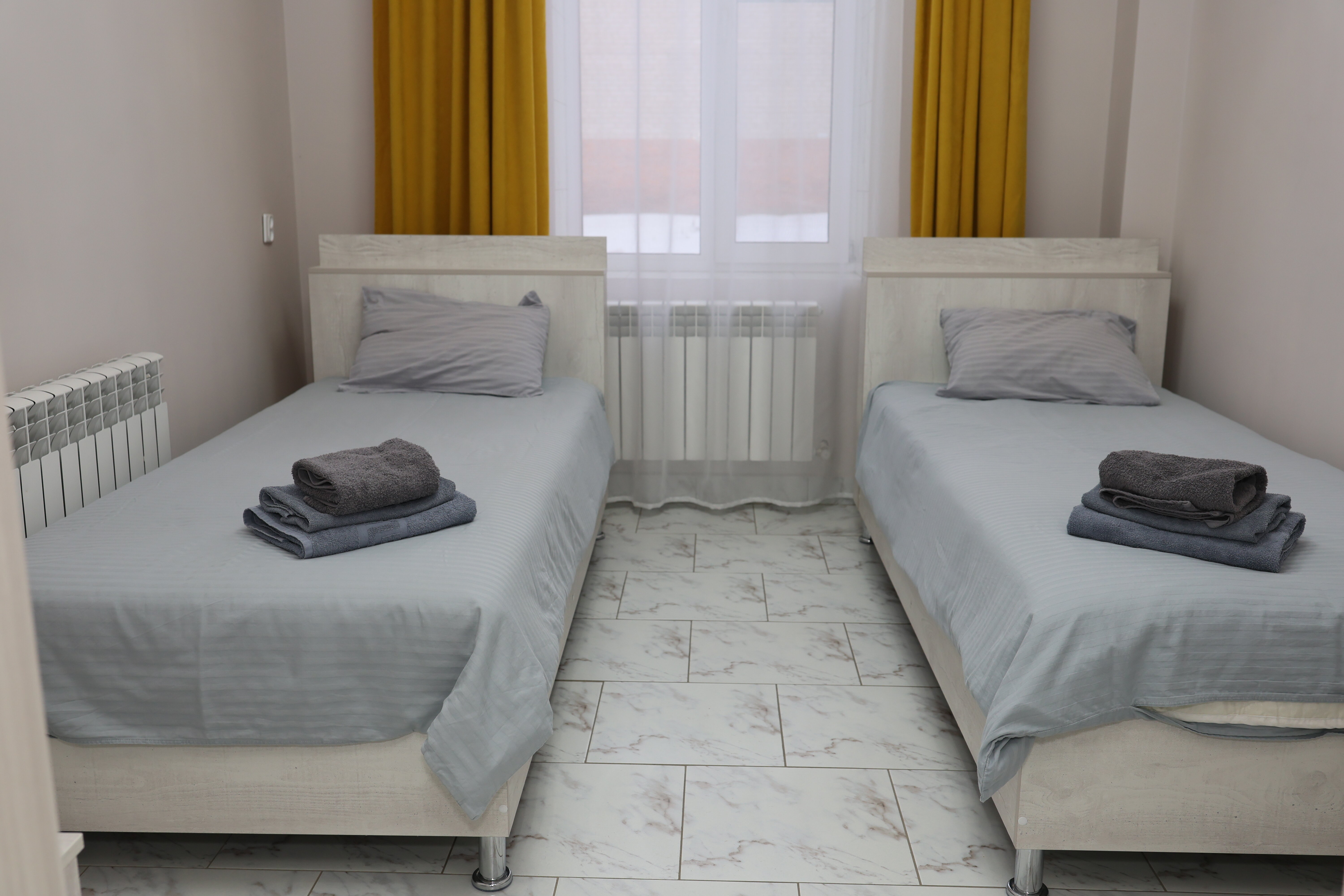 Бюджетный двухместный номер с 2 отдельными кроватями