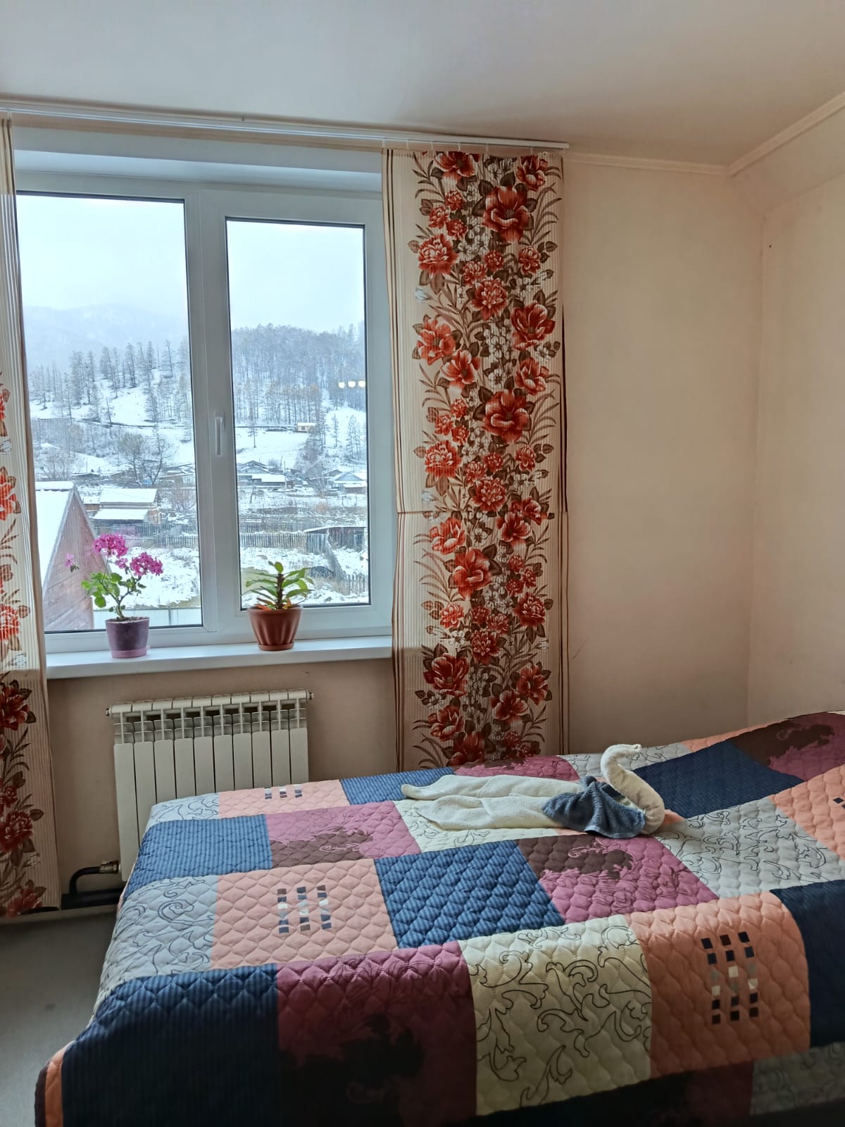 Бюджетный четырехместный номер №3, удобства на этаже