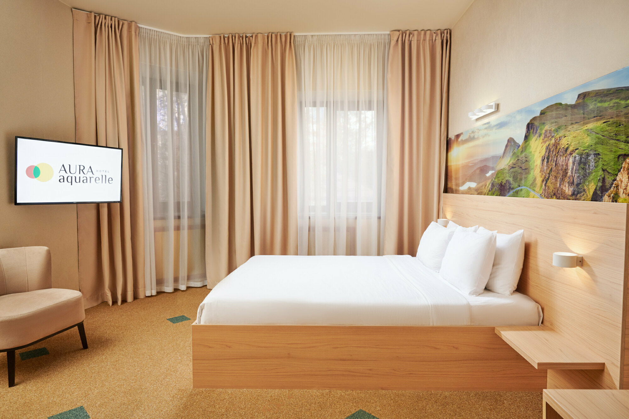 Стандартный двухместный номер с 1 кроватью