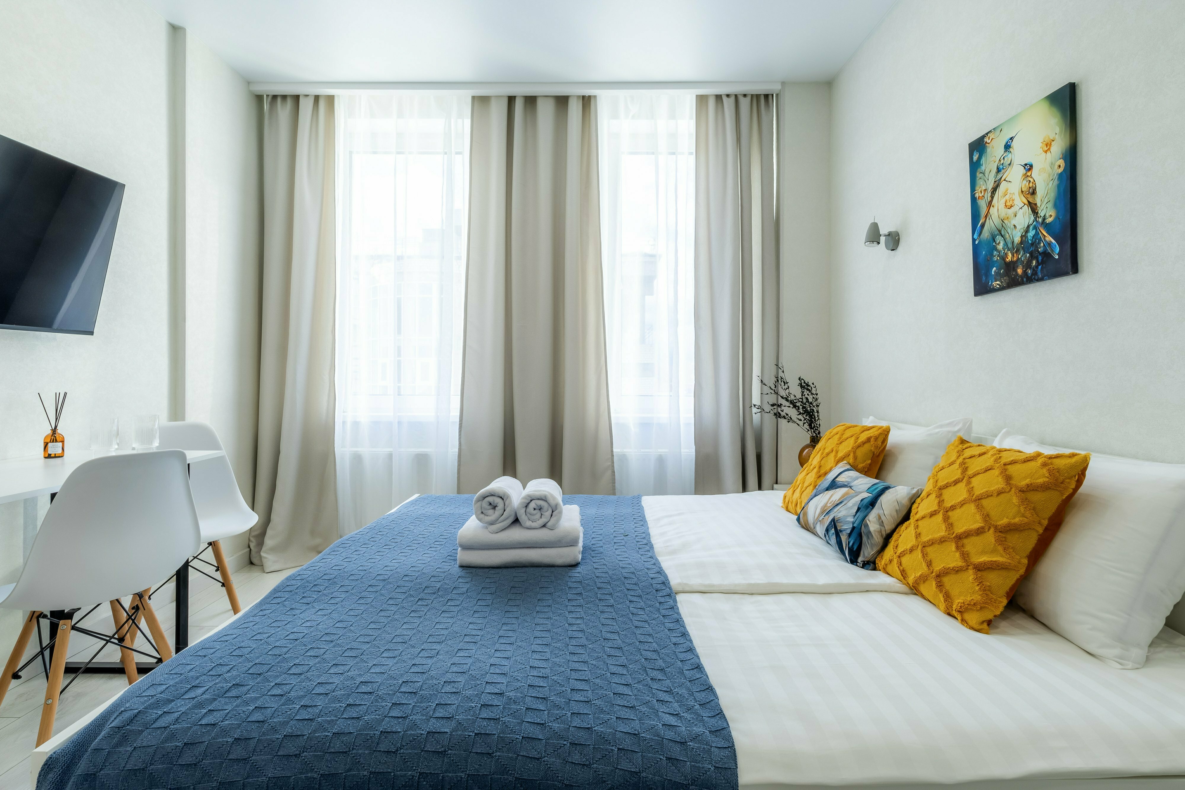 Студия Birds №506 с видом на город