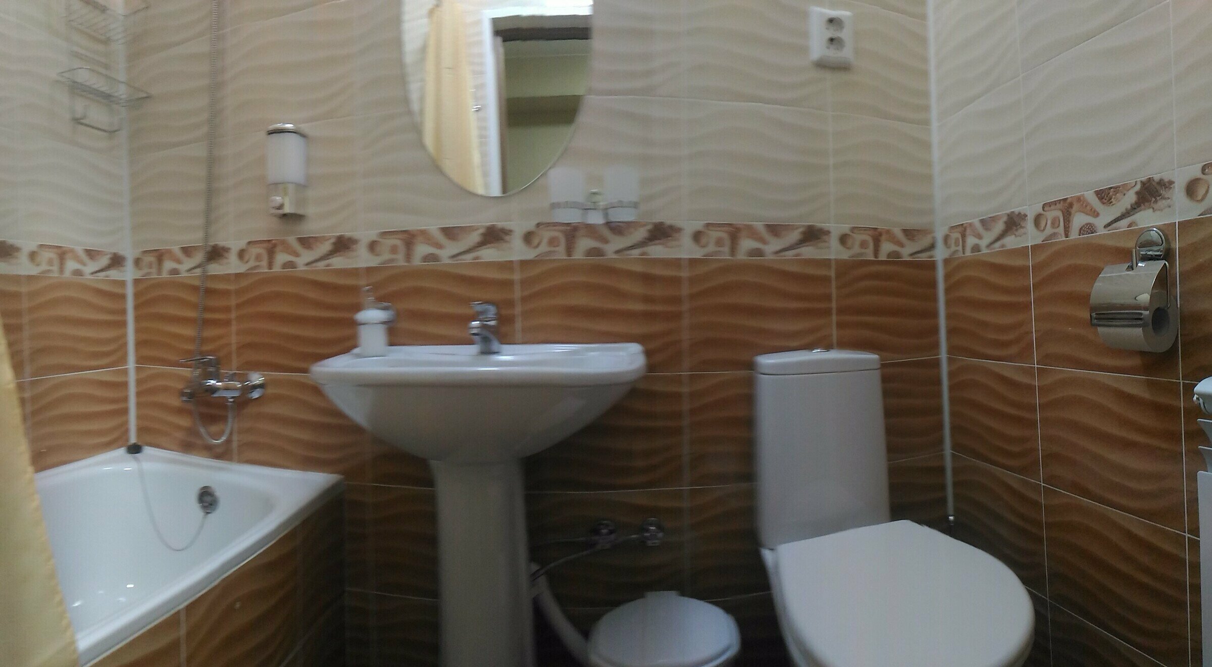 Двухместный номер с 2 отдельными кроватями и ванной