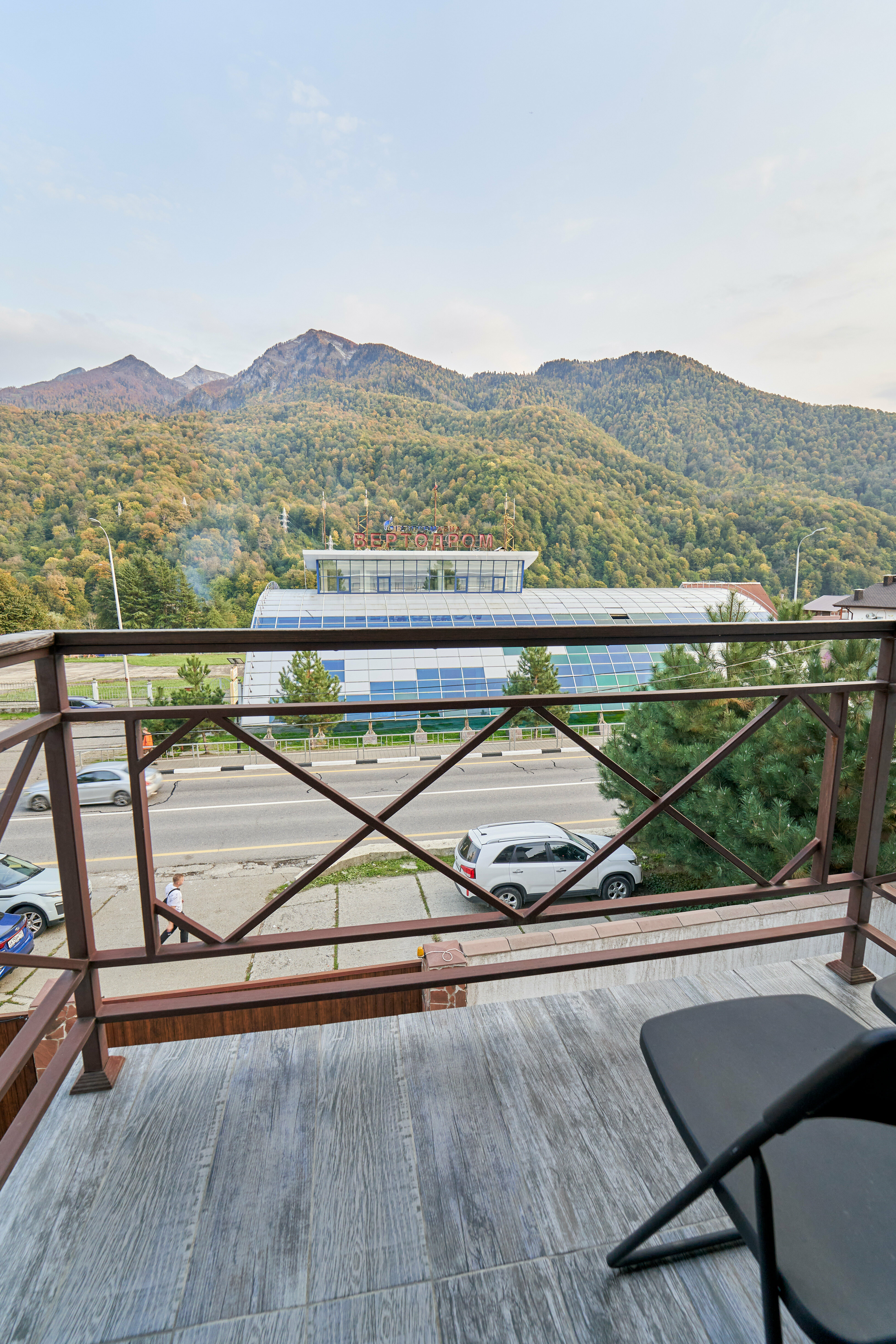 Двухместный номер с 1 кроватью и балконом