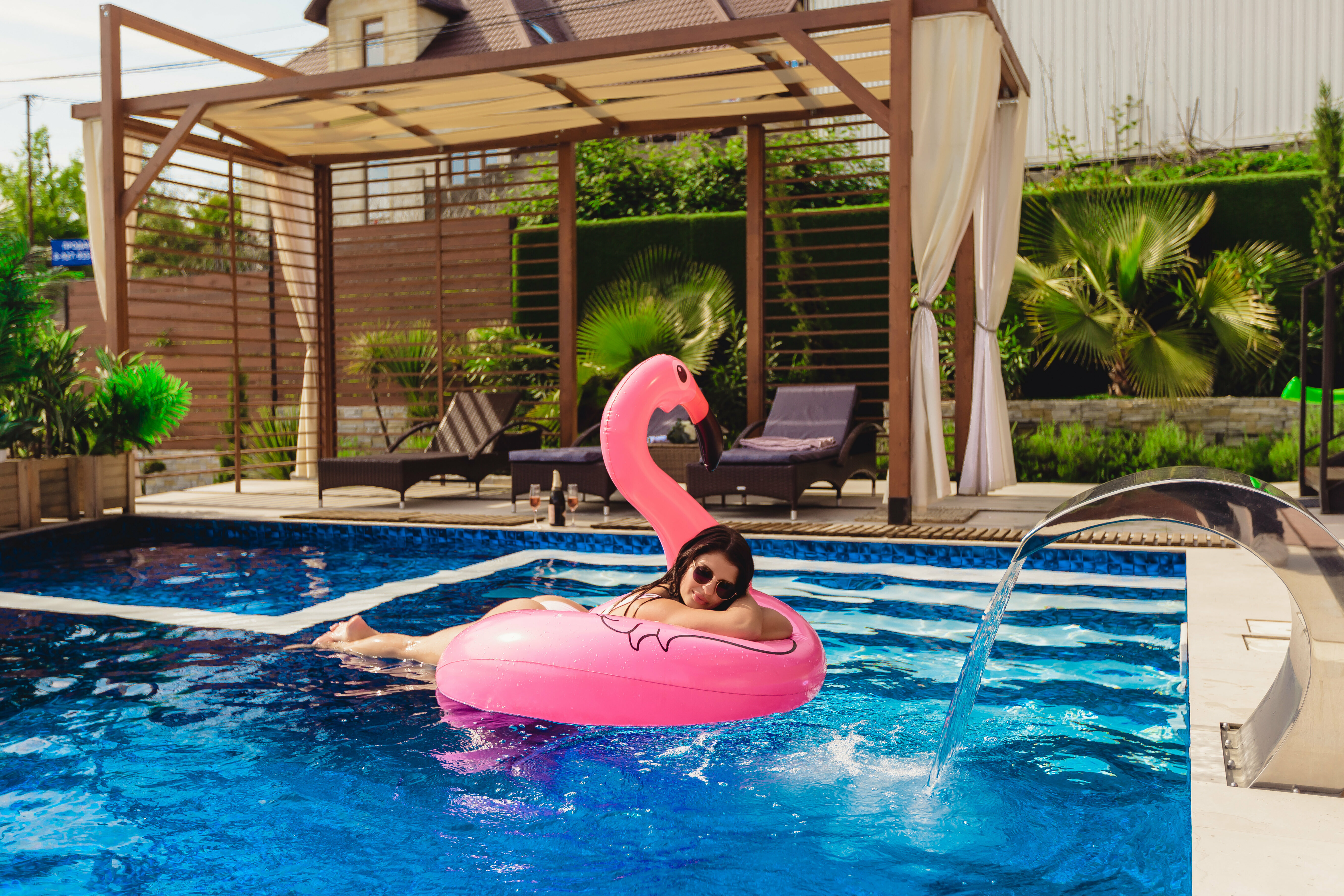 Вилла с собственным бассейном