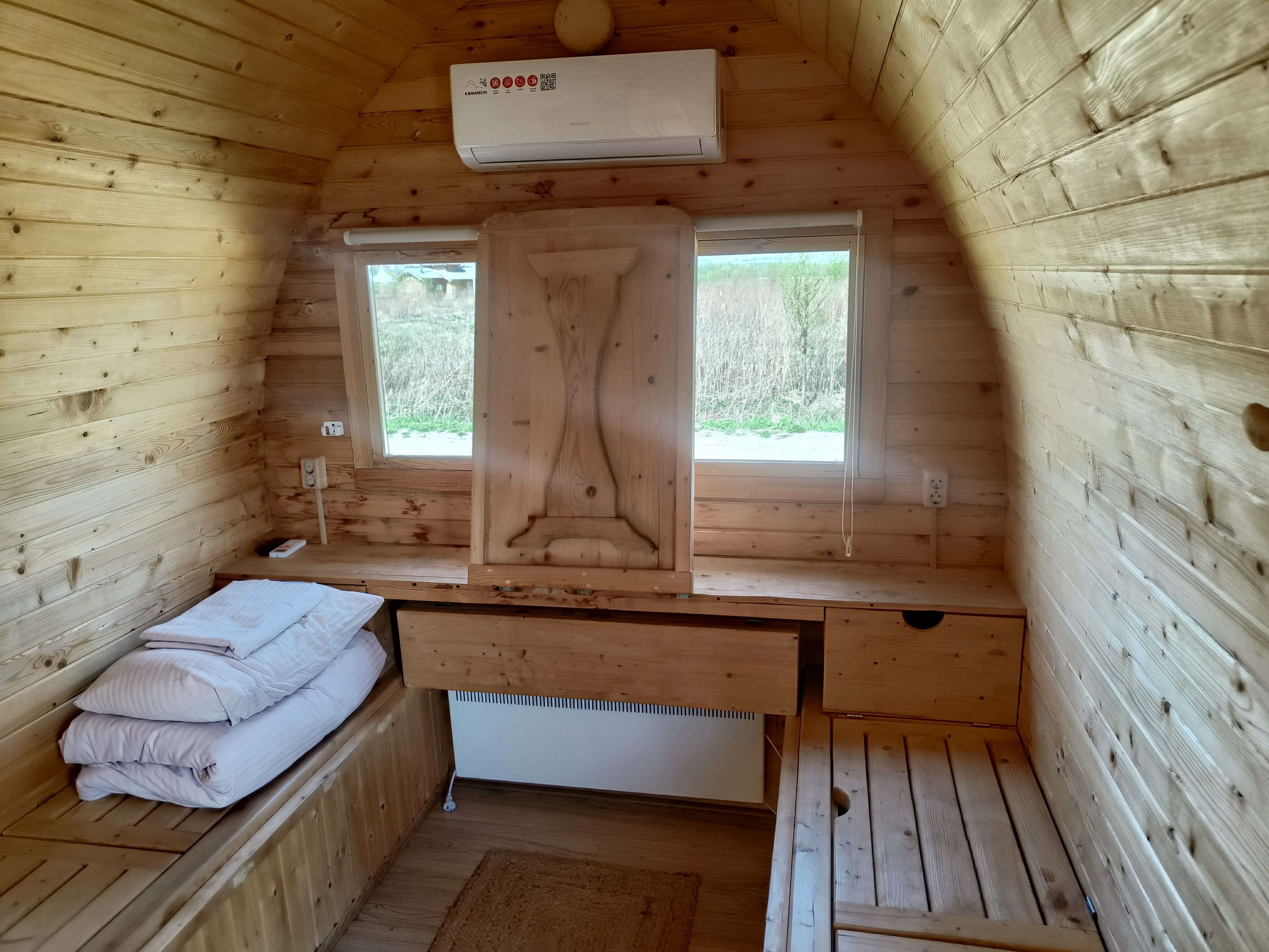 Бунгало с баней и купелью