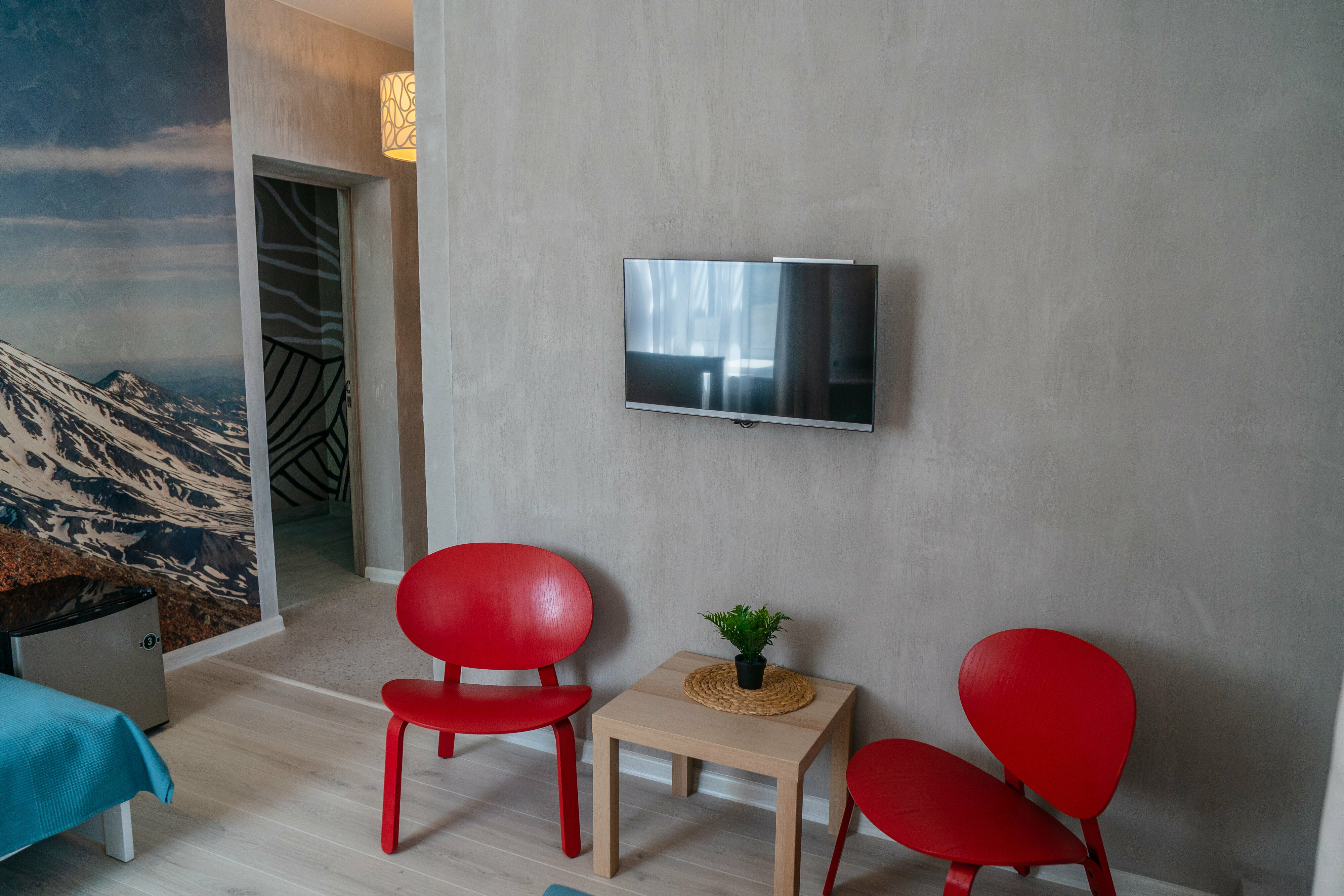 Комфорт двухместный с одной двуспальной крватью или двумя раздельными кроватями