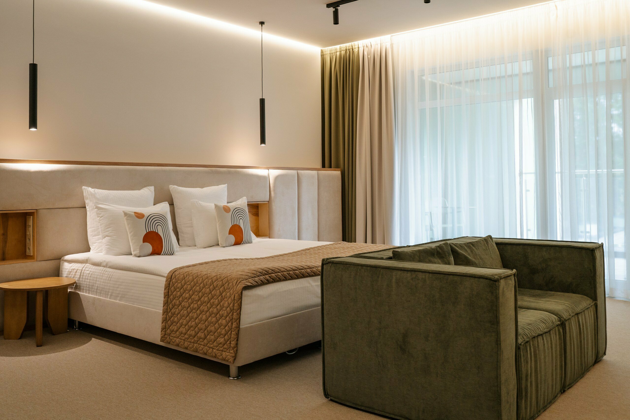 Двухместный номер с 1 кроватью и балконом