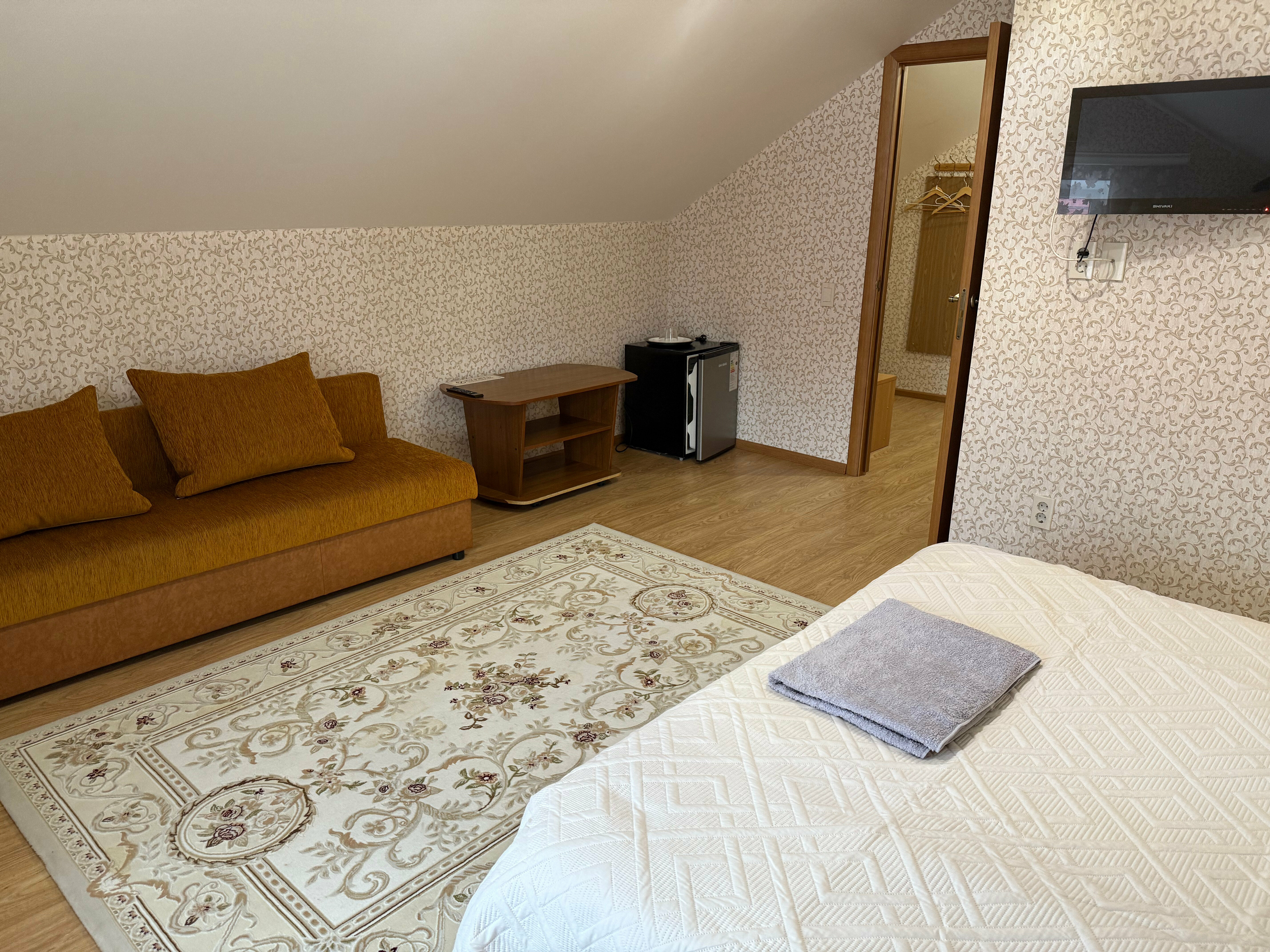 Двухместный номер Делюкс с 1 кроватью