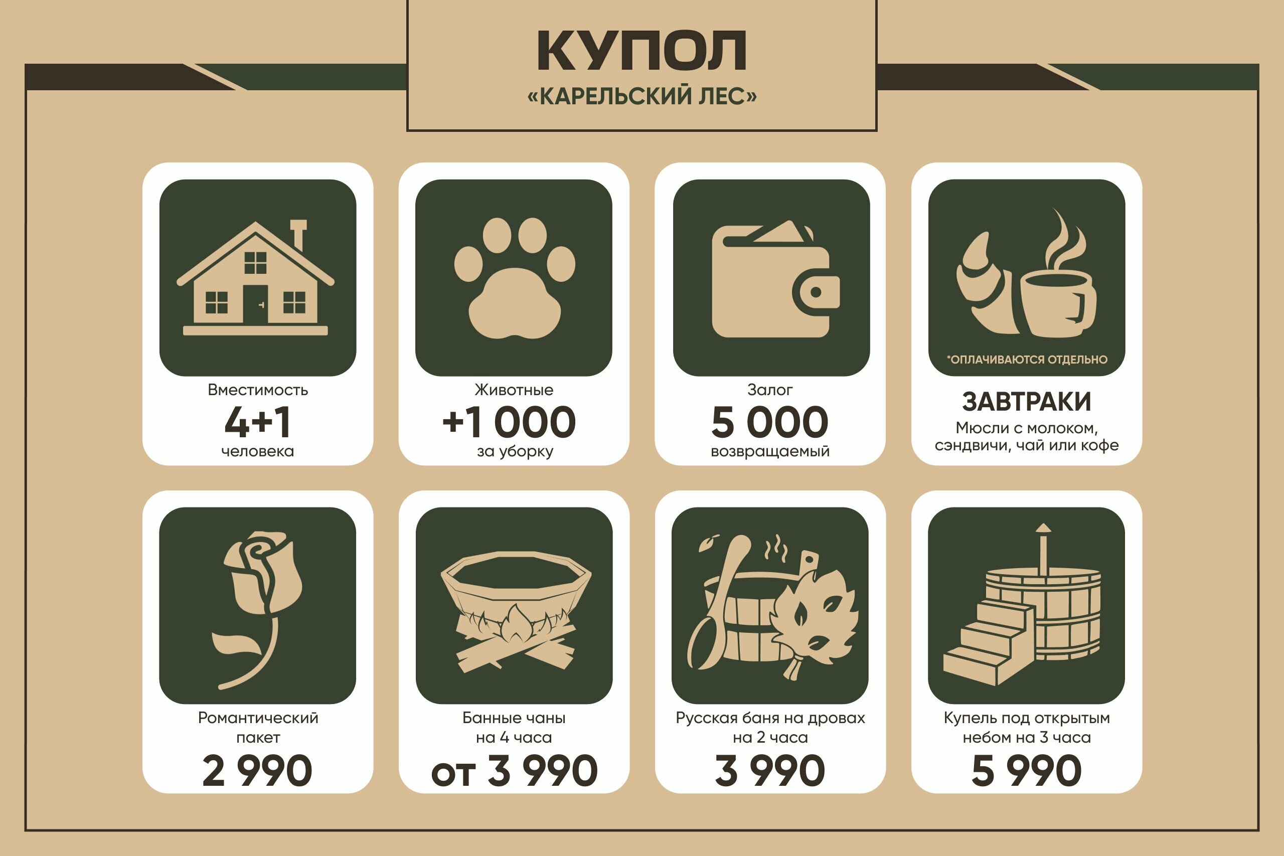 Купол «Карельский лес»