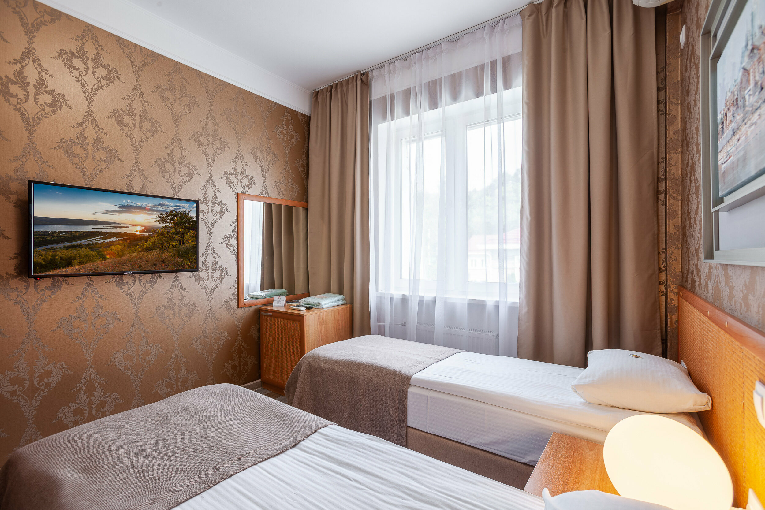 Стандарт с двумя односпальными кроватями