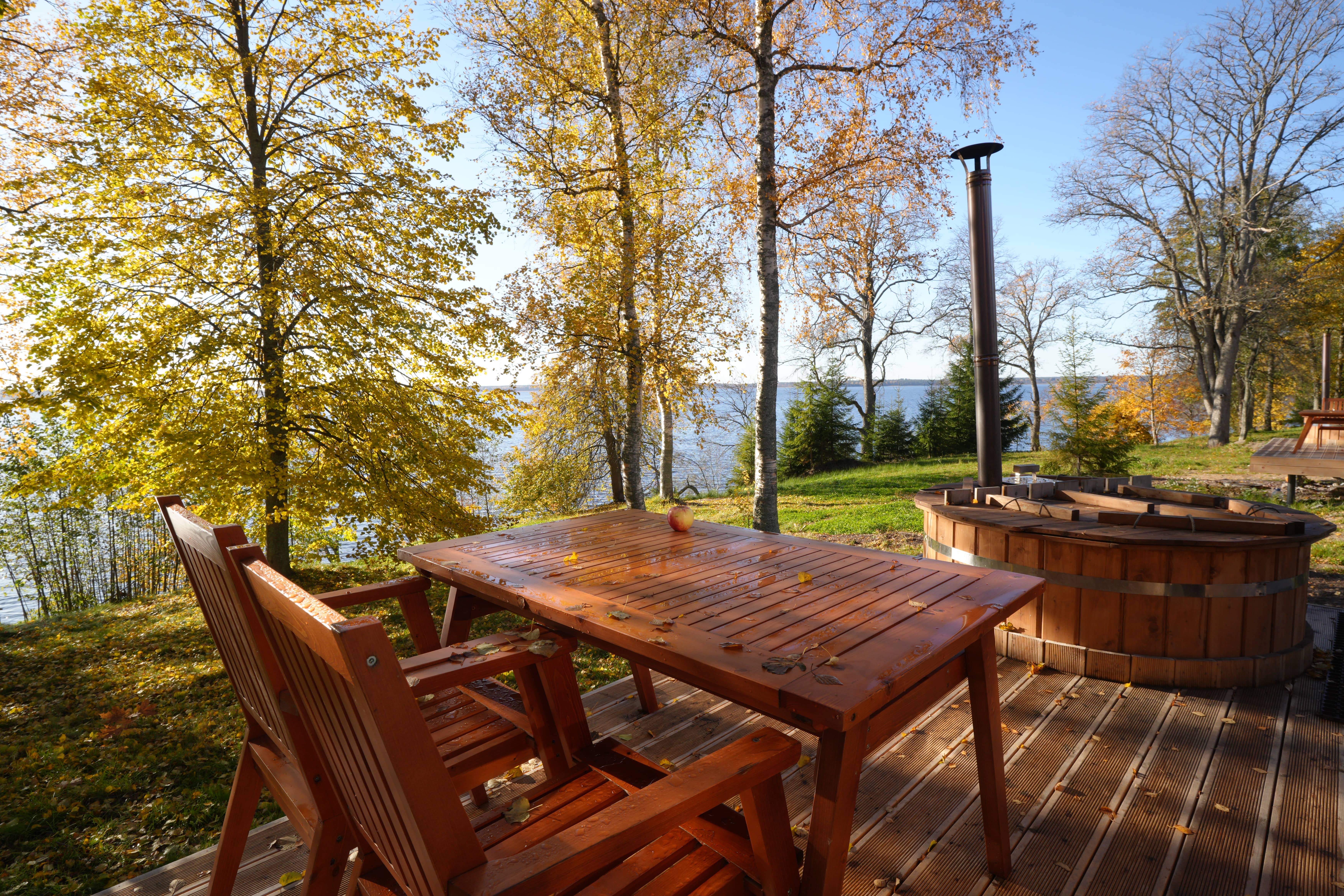 Четырёхместный Барнхаус на берегу озера