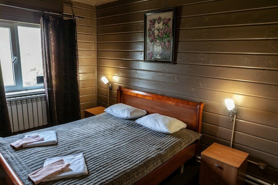 Двухместный номер с 1 кроватью и собственной ванной комнатой