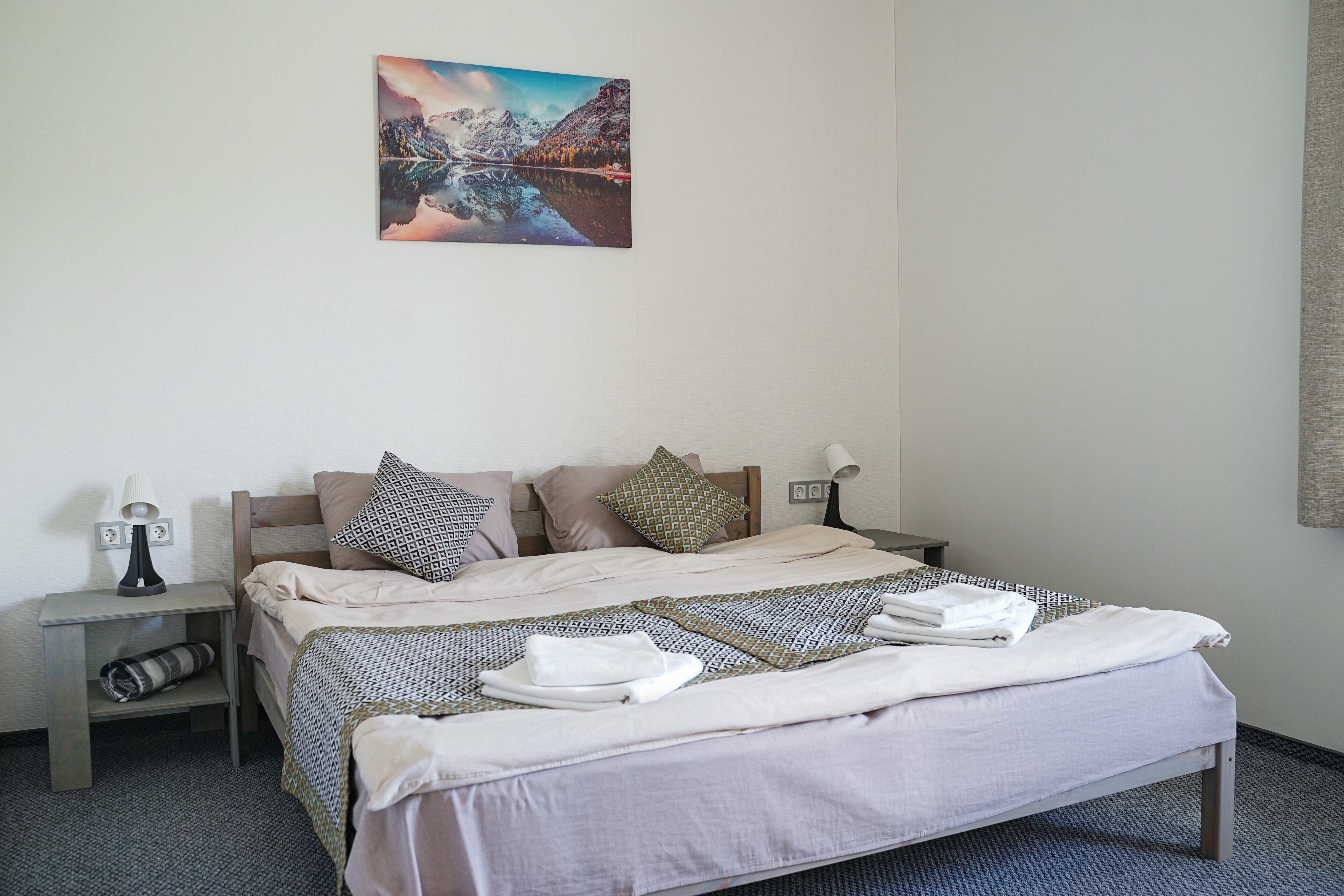 Двухместный номер с 2 отдельными кроватями и ванной