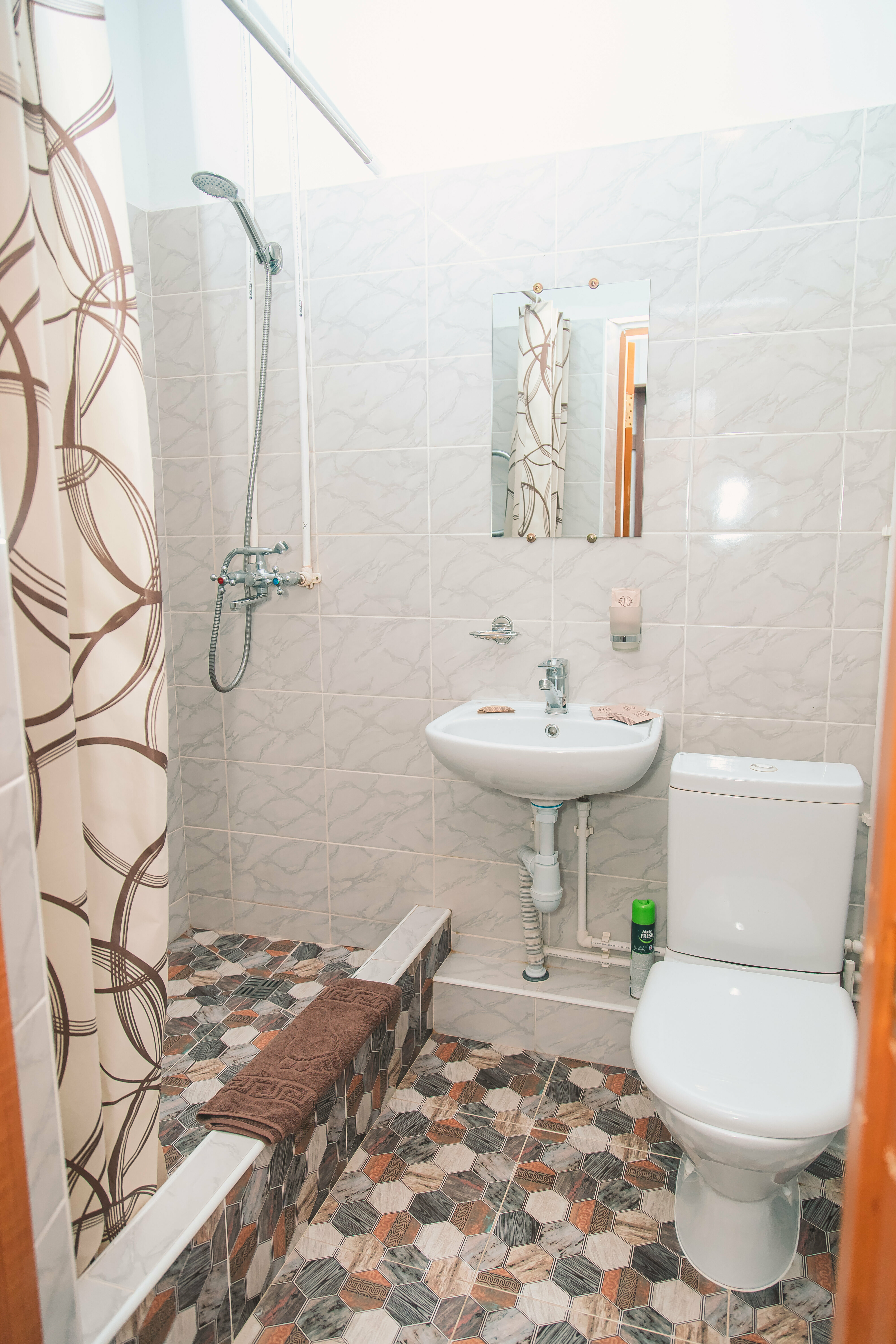 Двухместный номер с 2 отдельными кроватями, вид на город