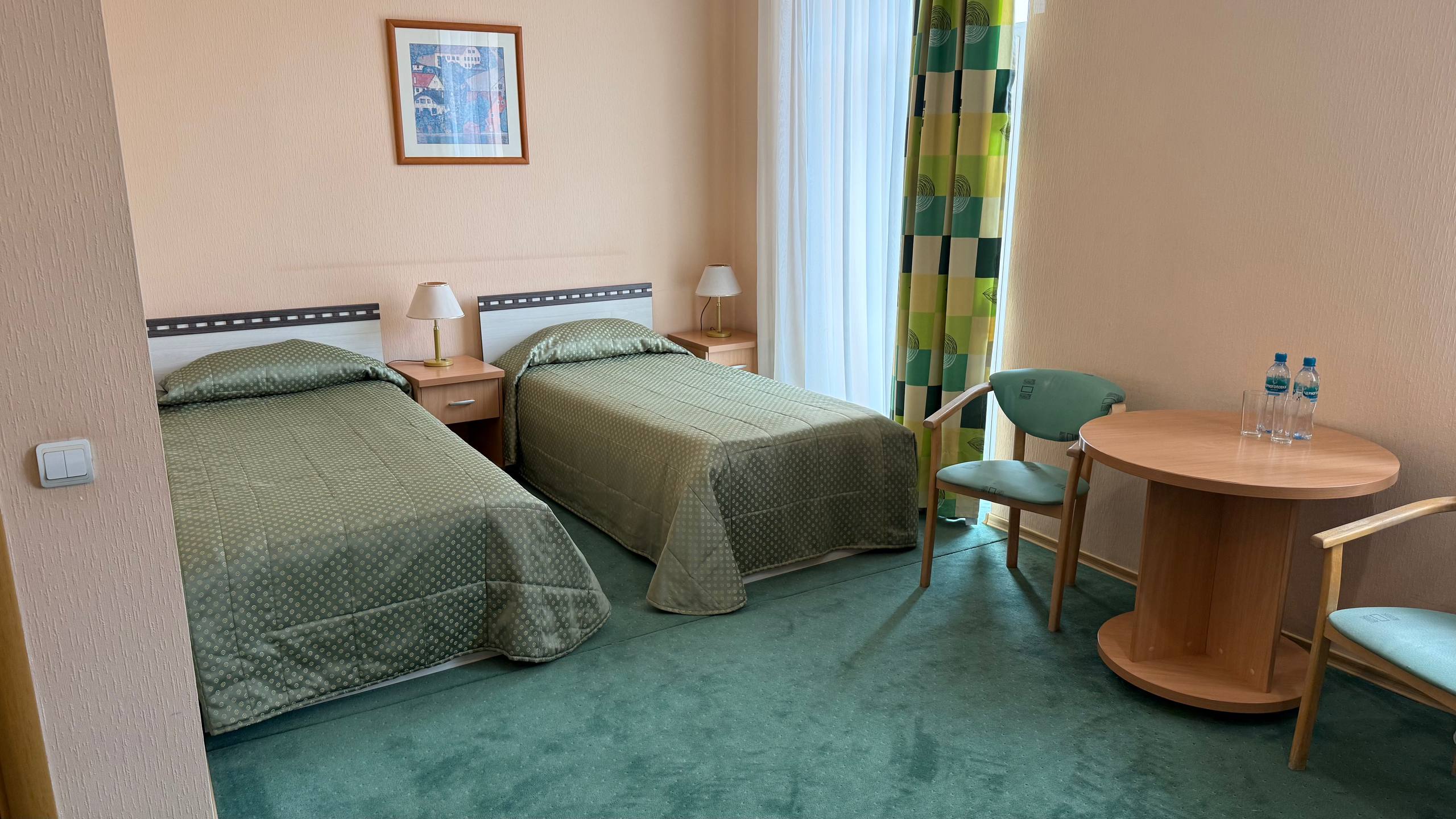 Бюджетный двухместный номер с 2 отдельными кроватями