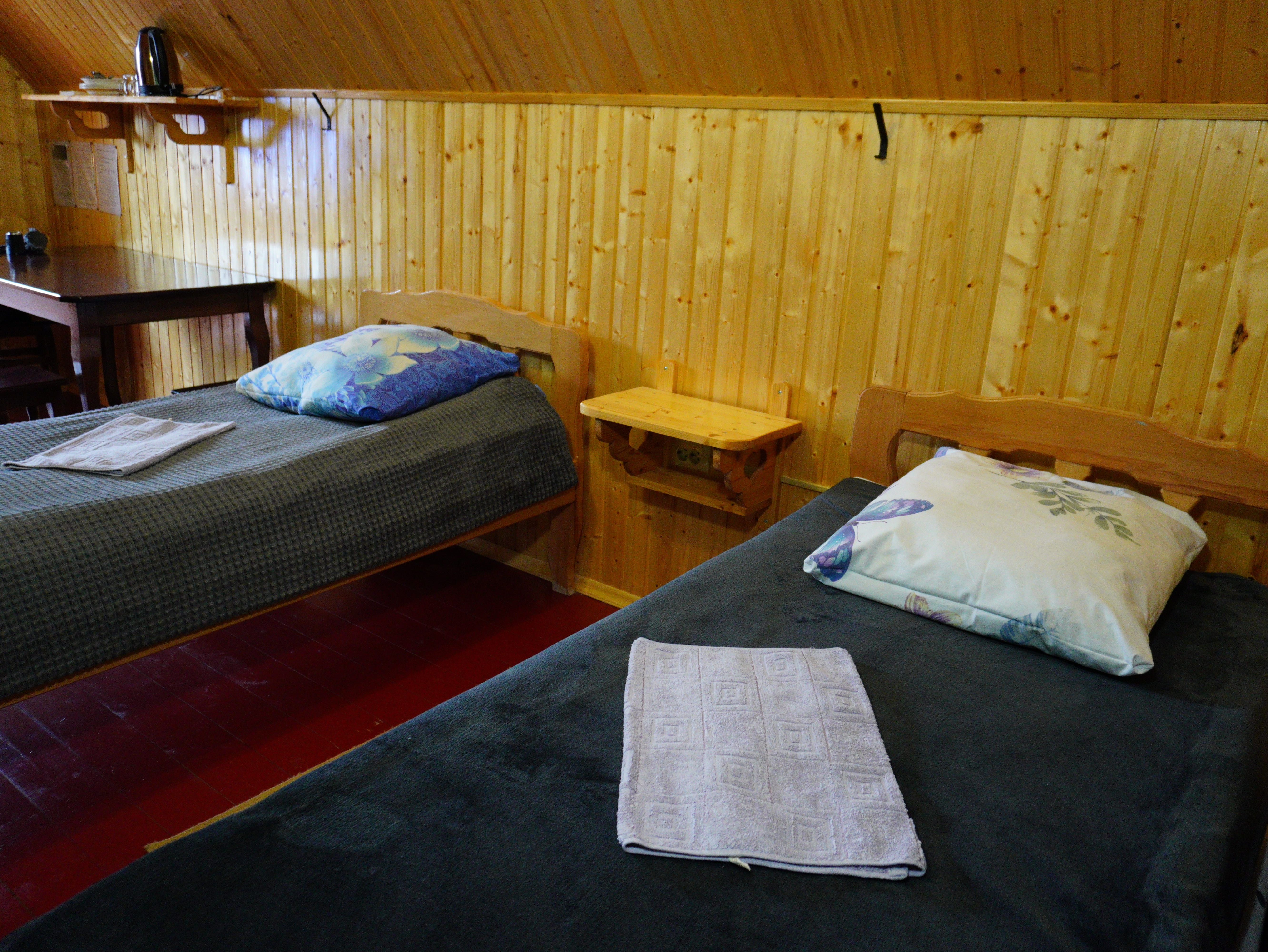 Четырехместный номер с  раздельными кроватями