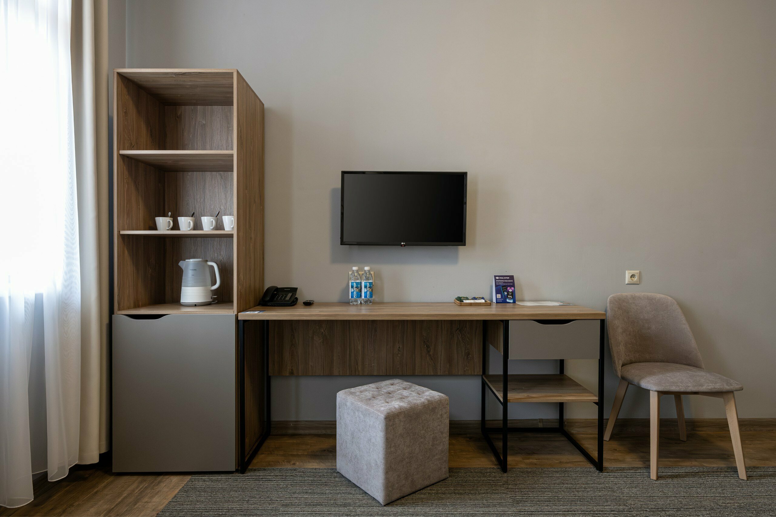 4-комнатный семейный номер с балконом и видом на горы