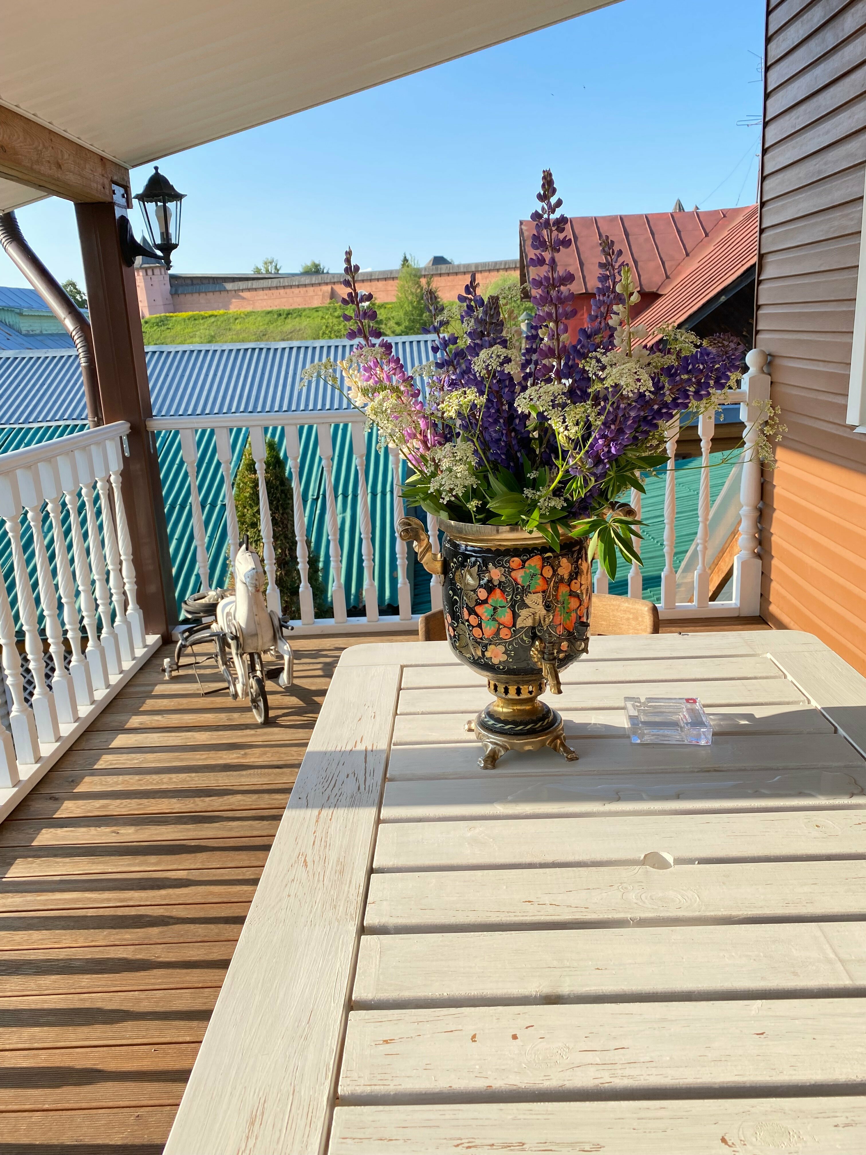 Двухместный номер с 1 кроватью и балконом