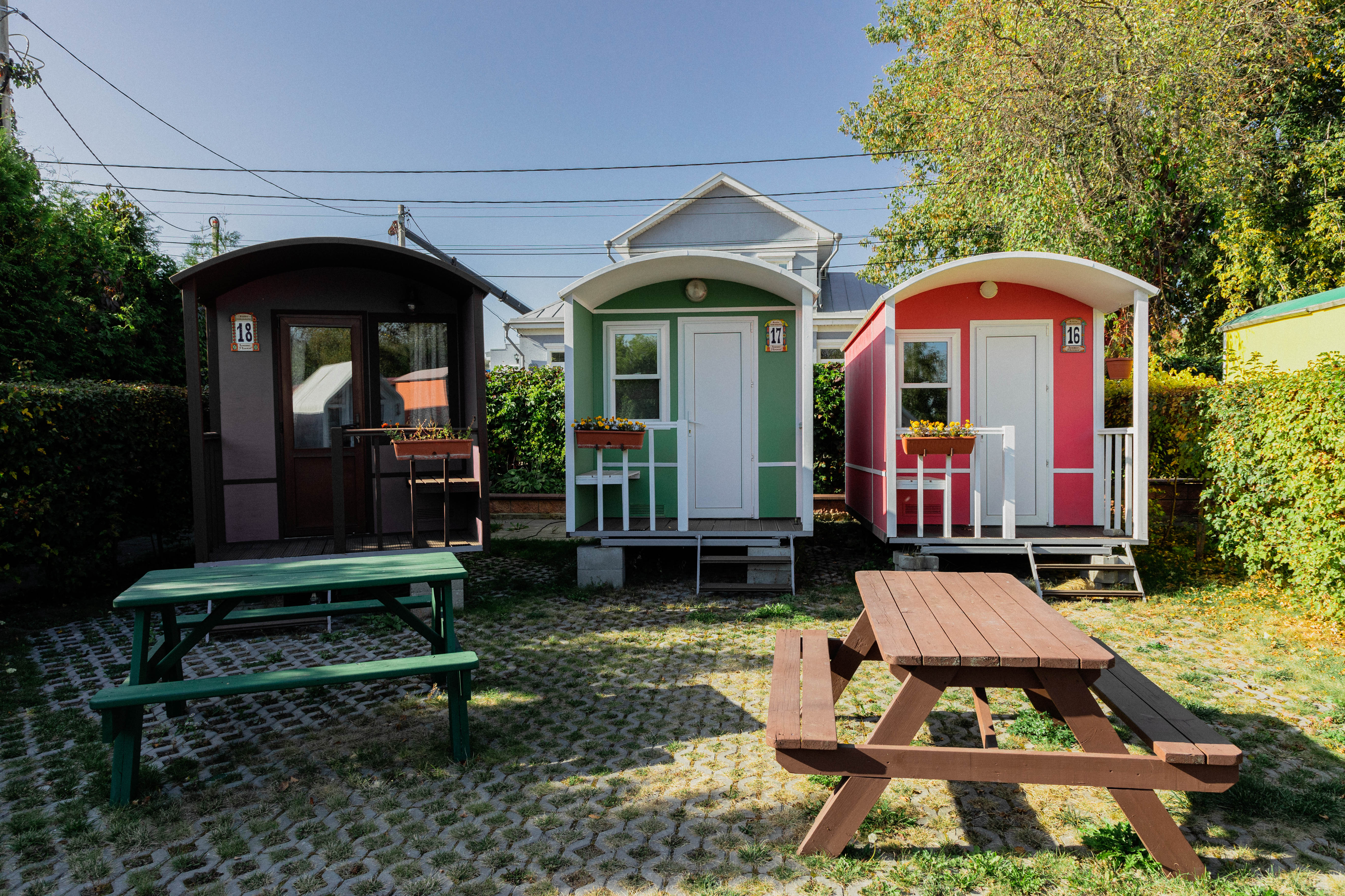 3-местный домик без удобств