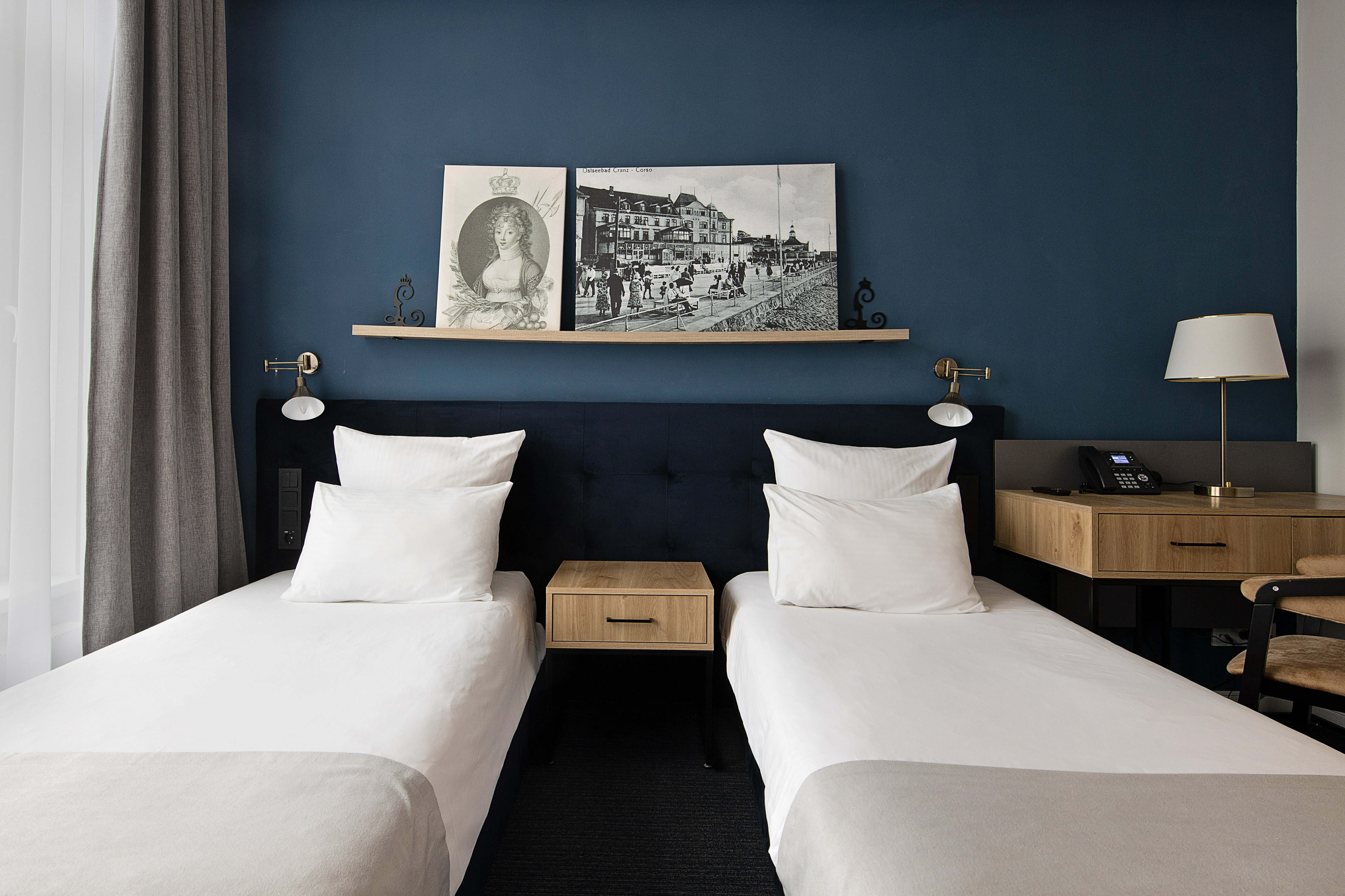 Стандартный номер с видом на парк и двумя отдельными кроватями