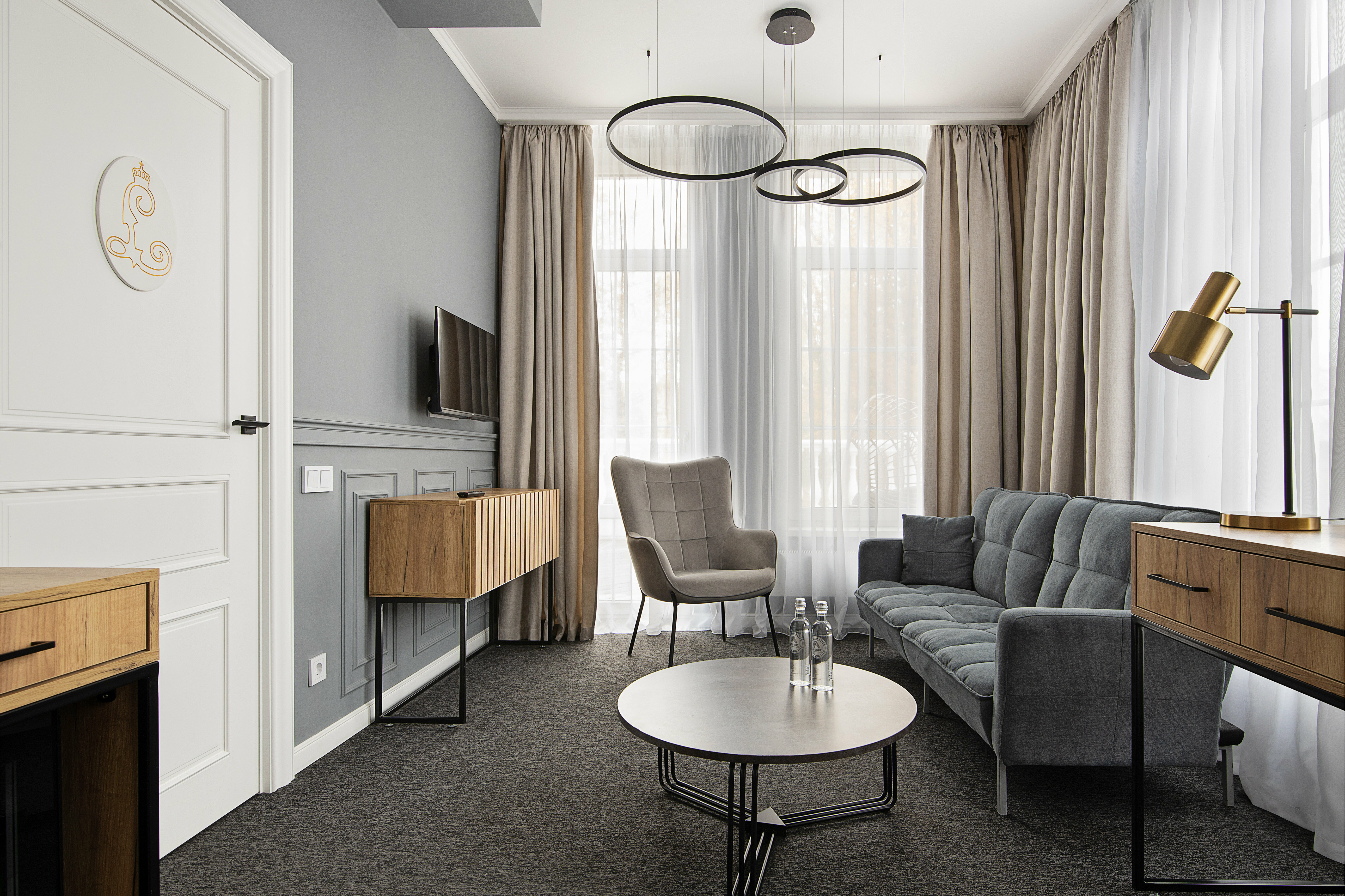 Люкс (МГН) с видом на город и террасой