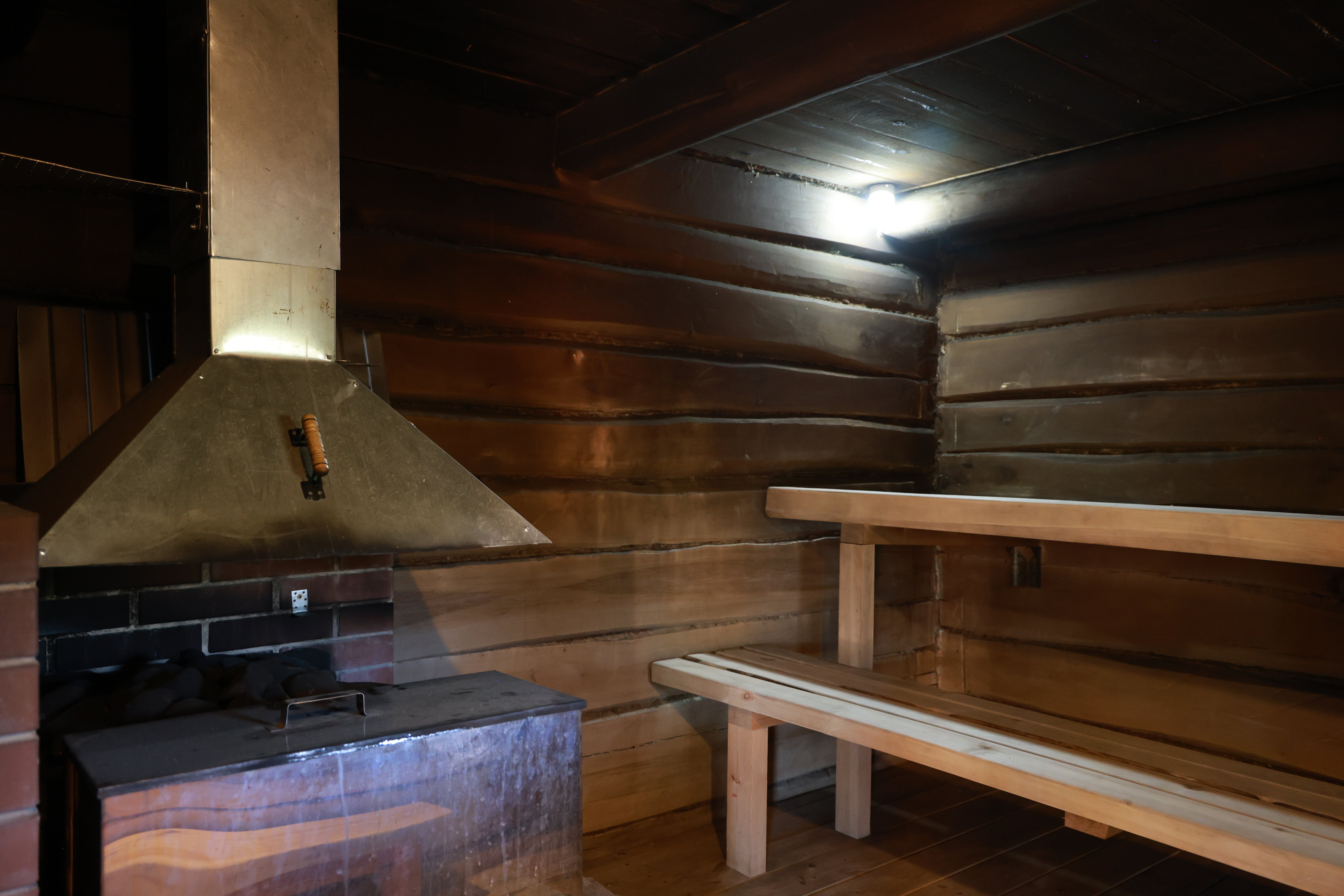 Дом-баня на Белом