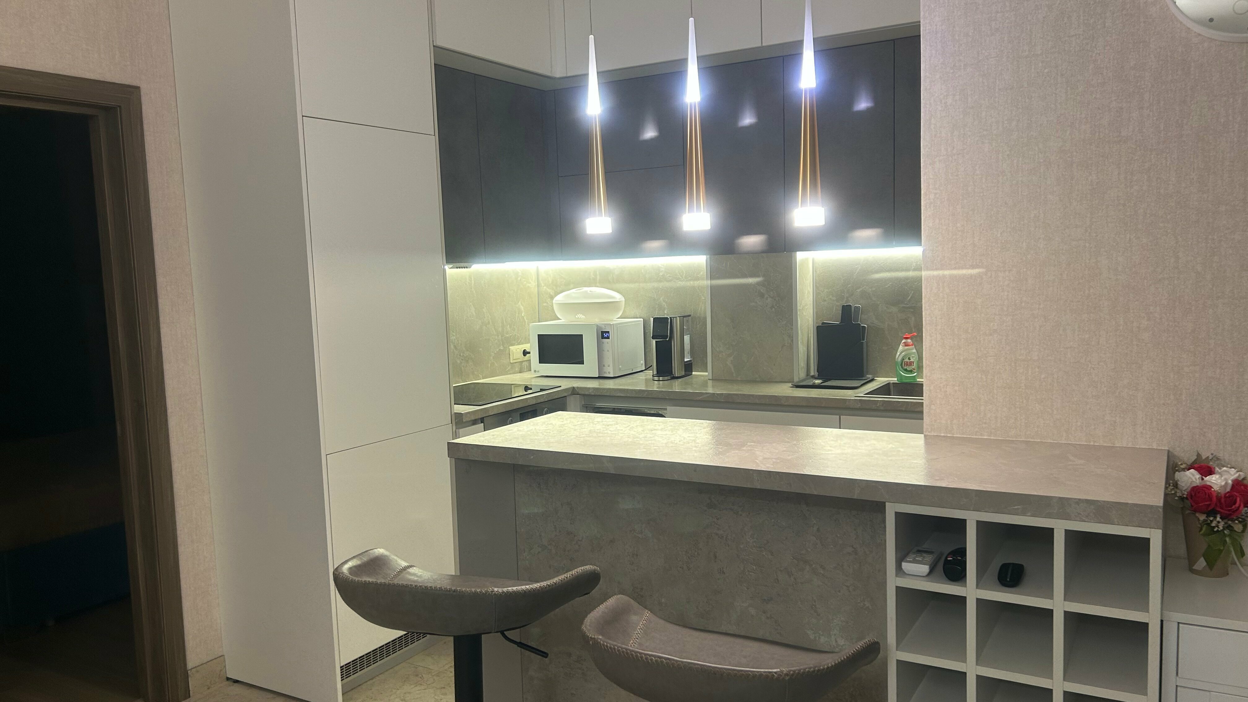 Стандартный двухместный номер с 2 отдельными кроватями, вид на море