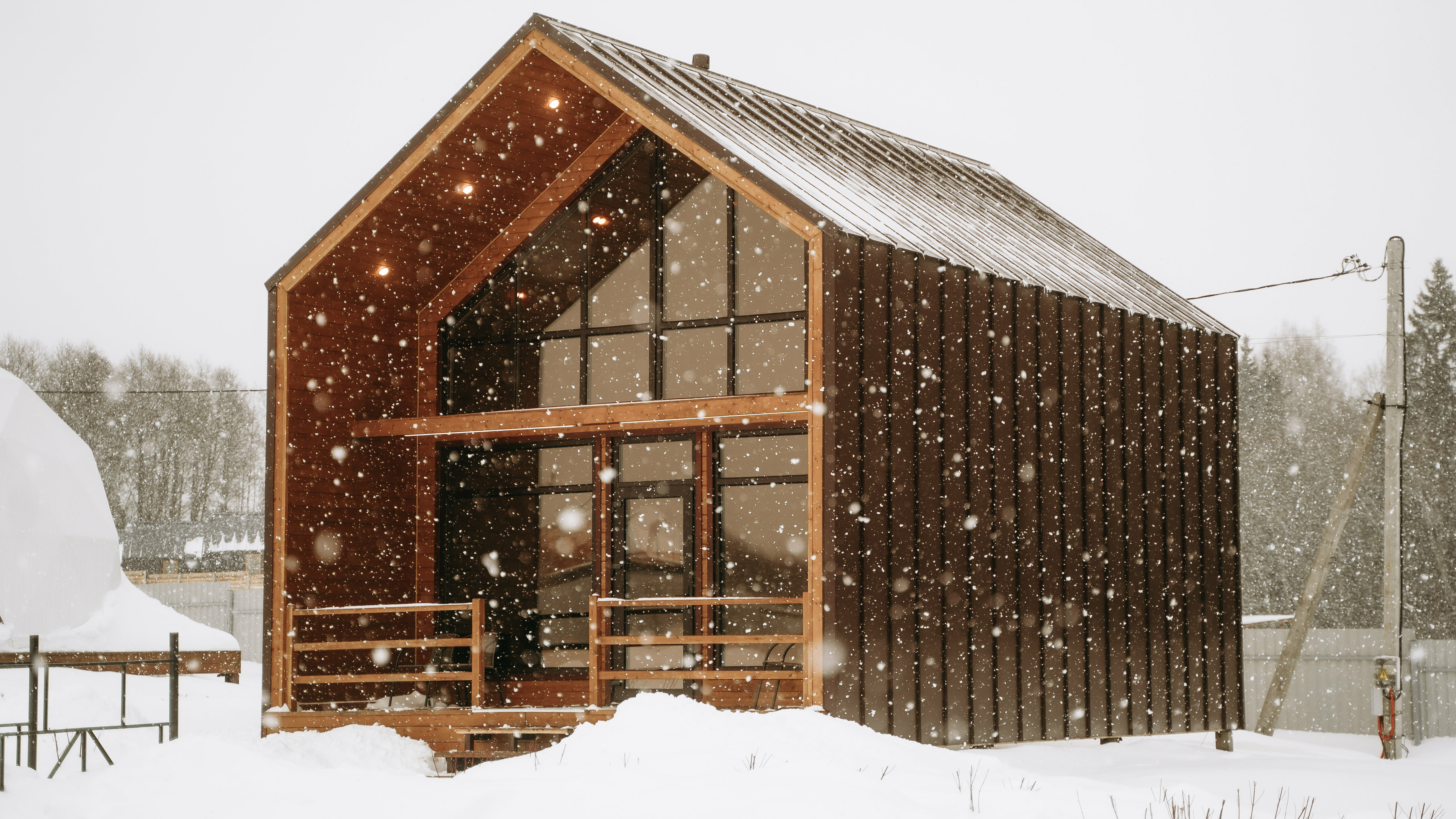 Дом в стиле Барнхаус