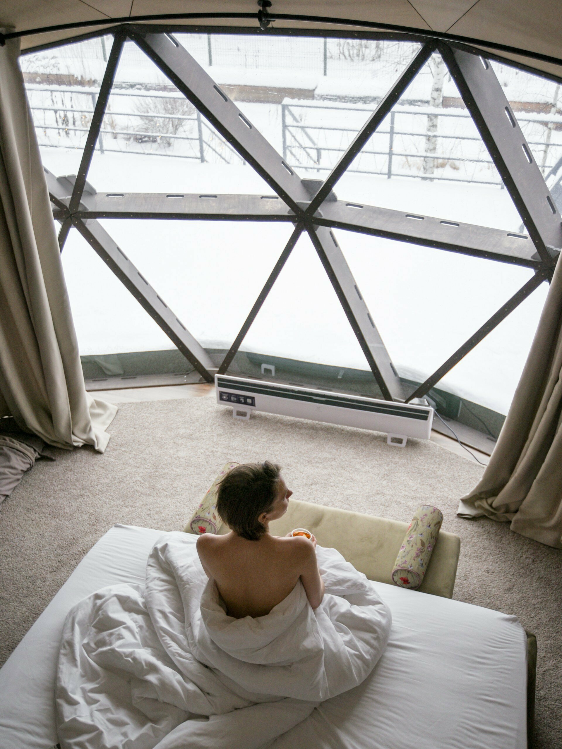 2-х местное размещение в купольнорм домике Модерн с завтраком