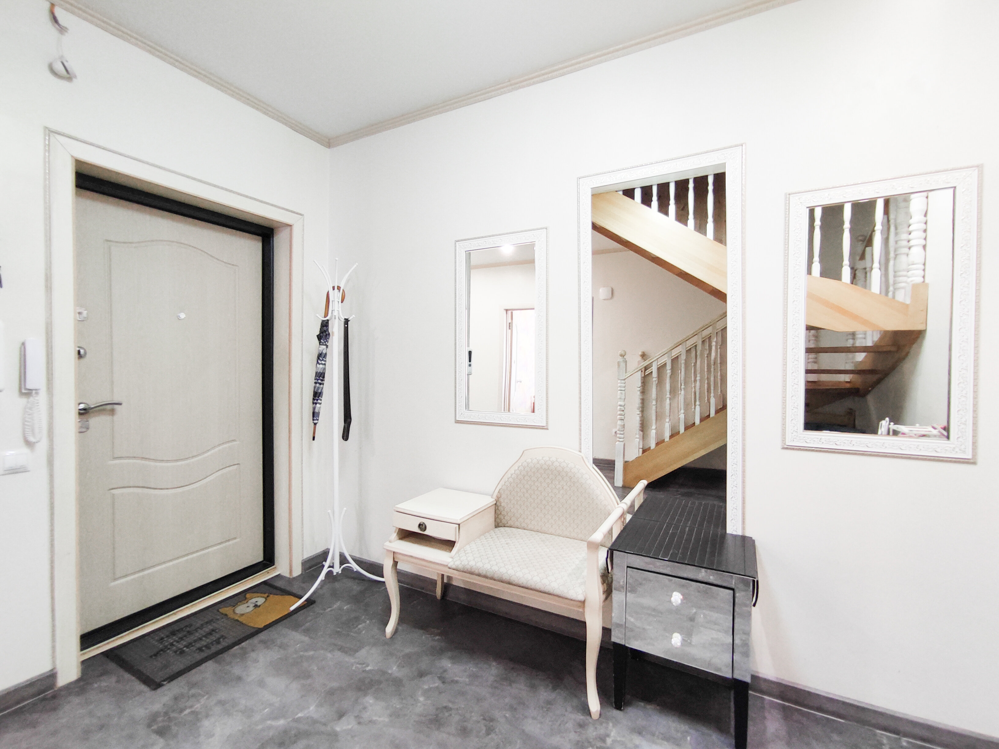 Апартаменты с 2 спальнями и террасой