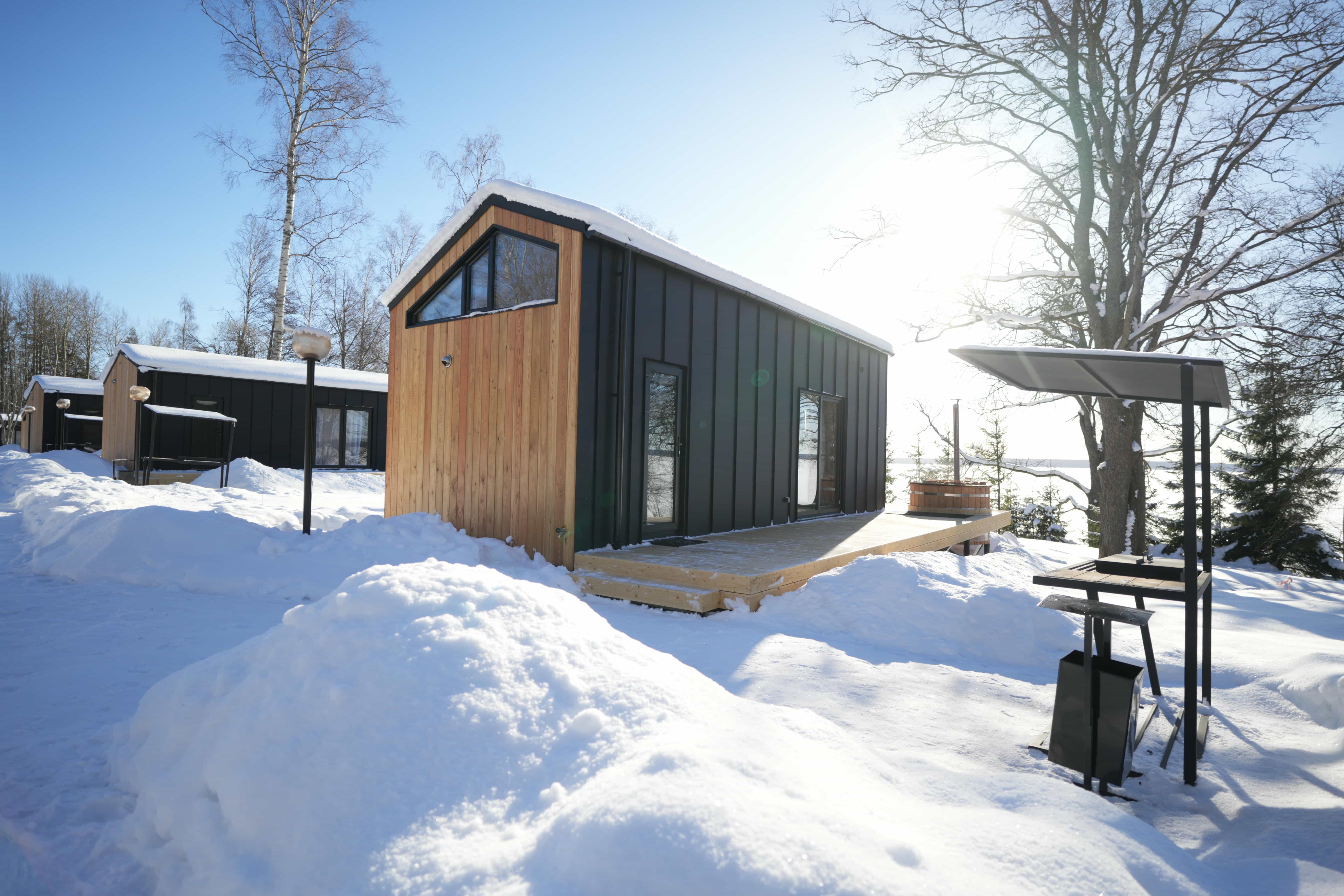 Четырёхместный Барнхаус на берегу озера