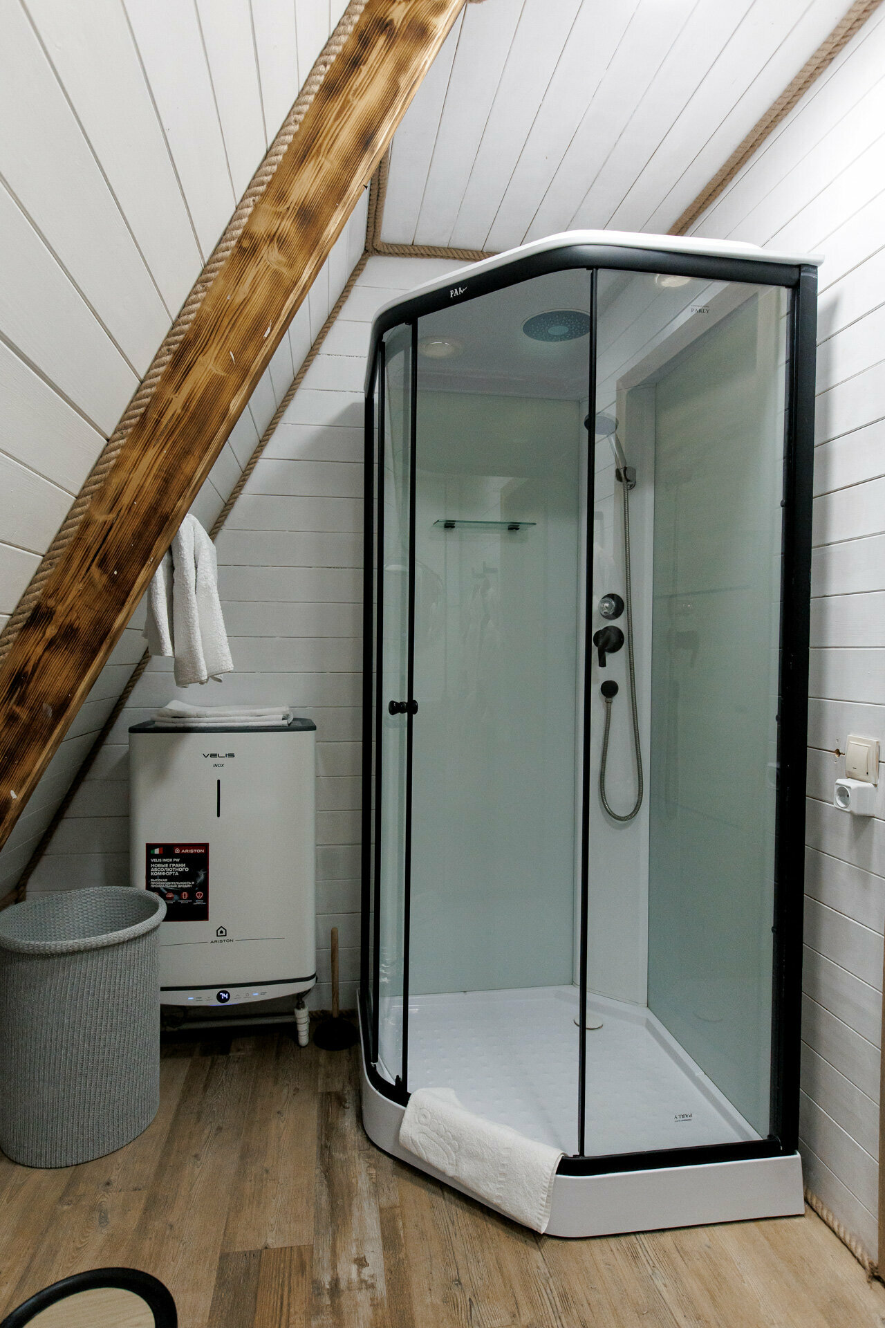 A-фрейм с баней