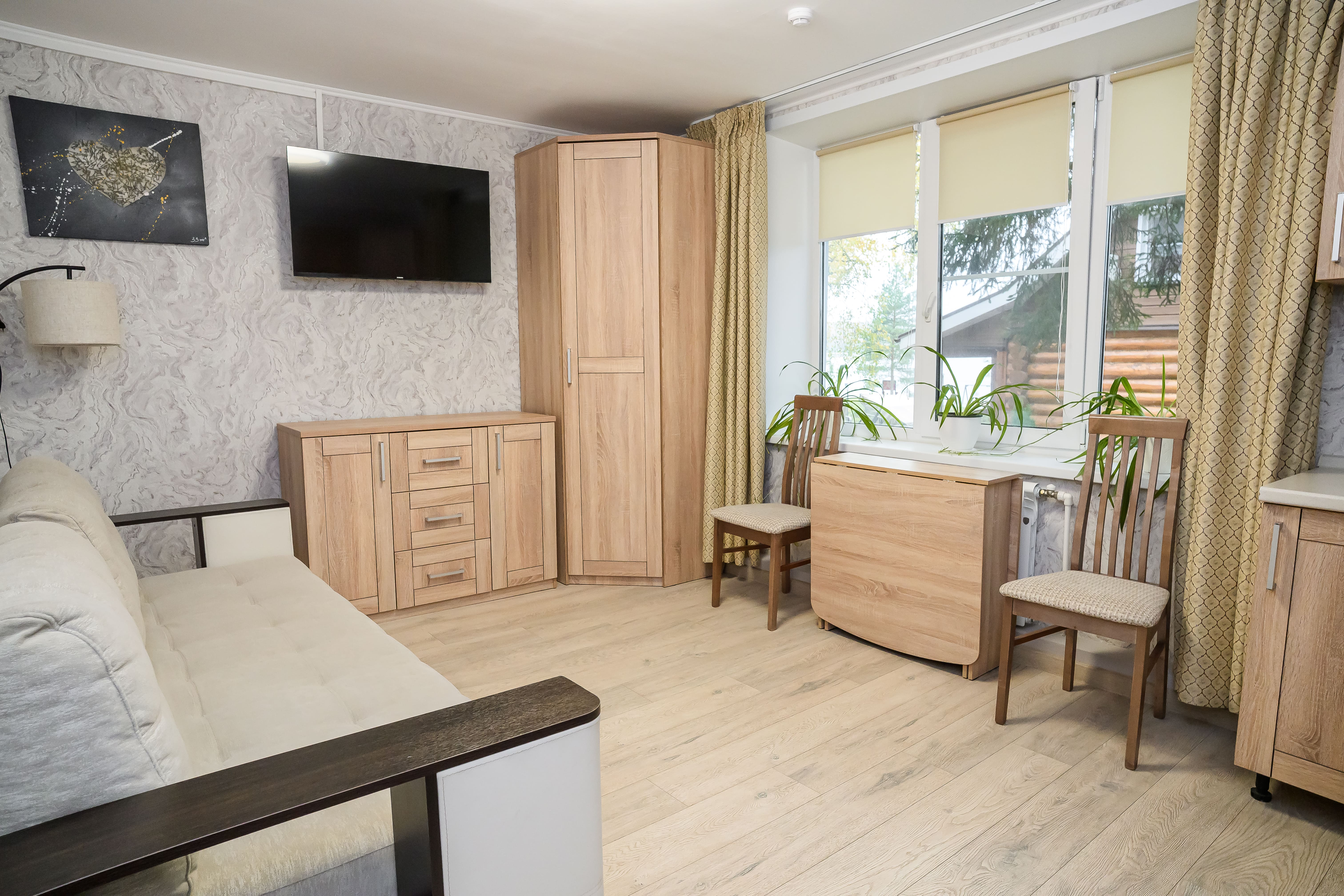 Двухкомнатный улучшенный номер с кухней