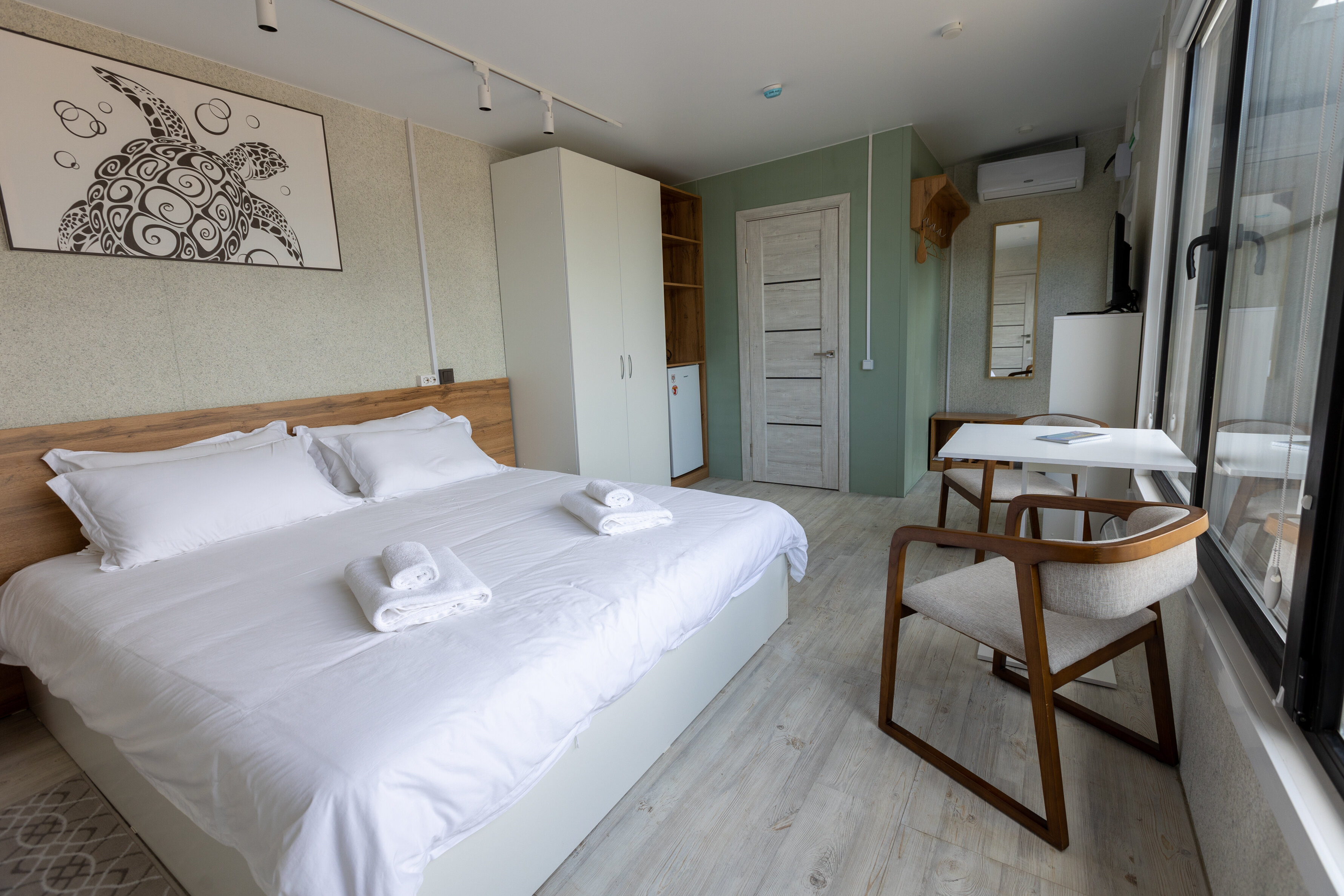 Двухместный номер Делюкс с 1 кроватью или 2 отдельными кроватями, вид на море