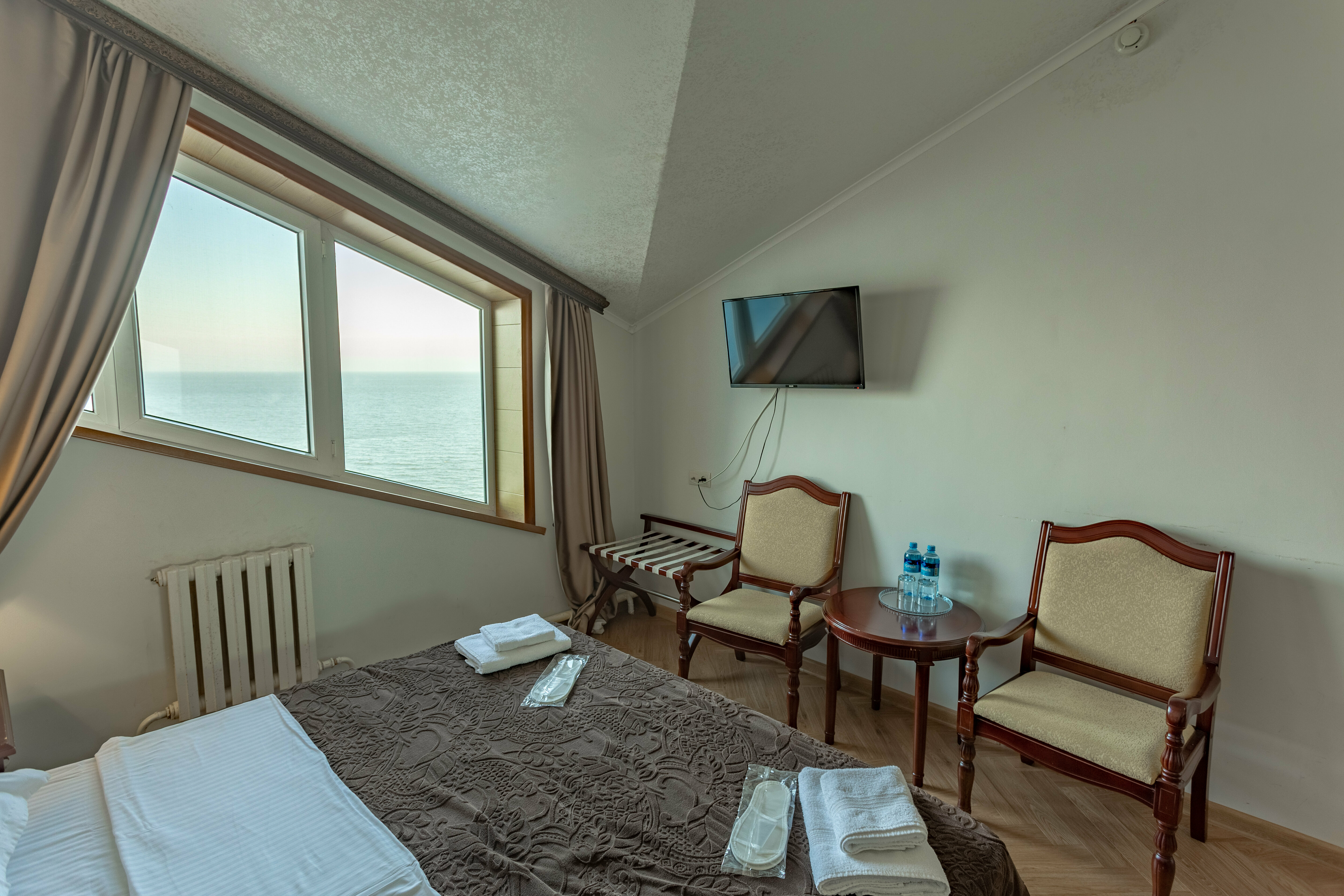 Семейный двухместный номер с 1 кроватью