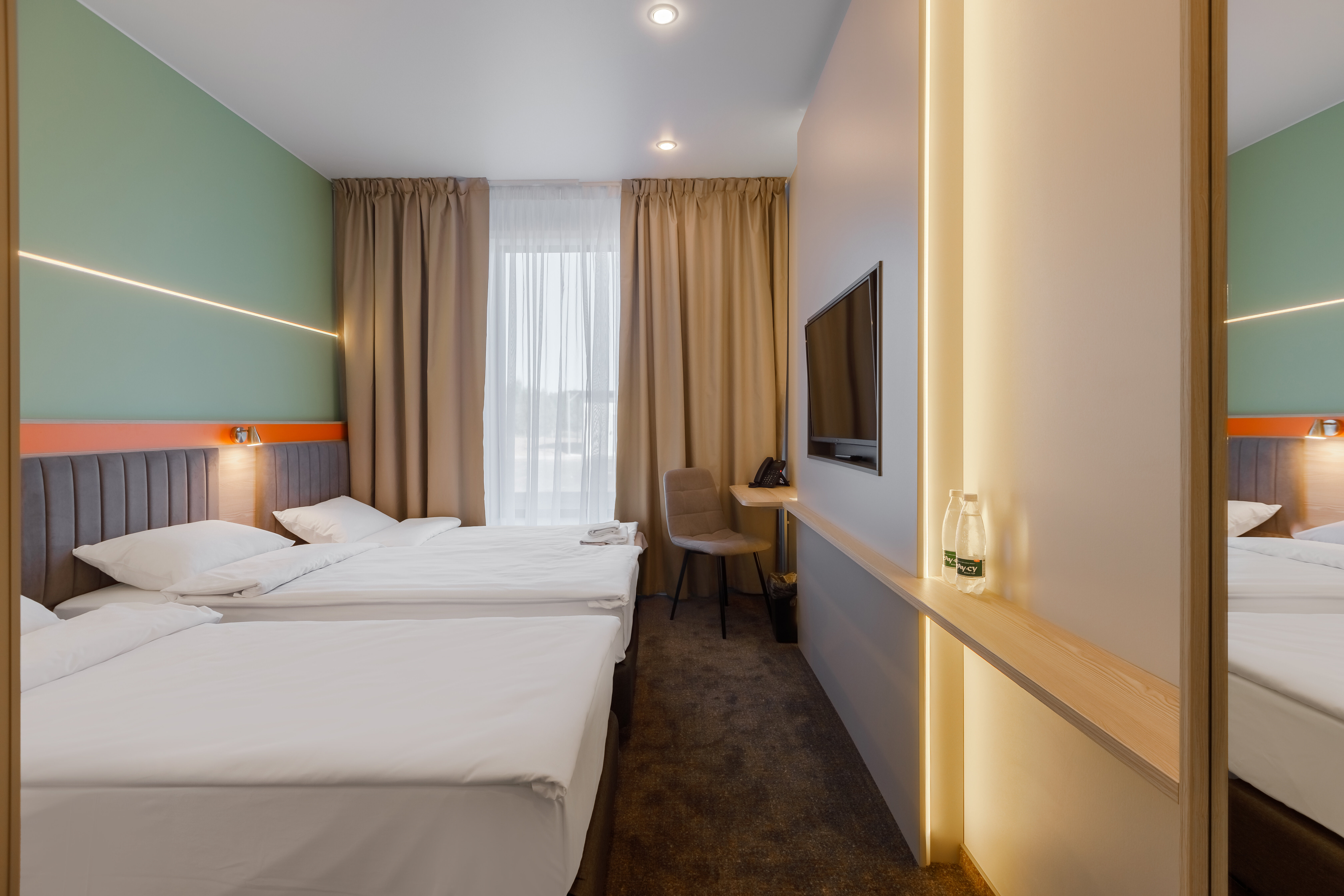 Стандарт с двумя раздельными кроватями