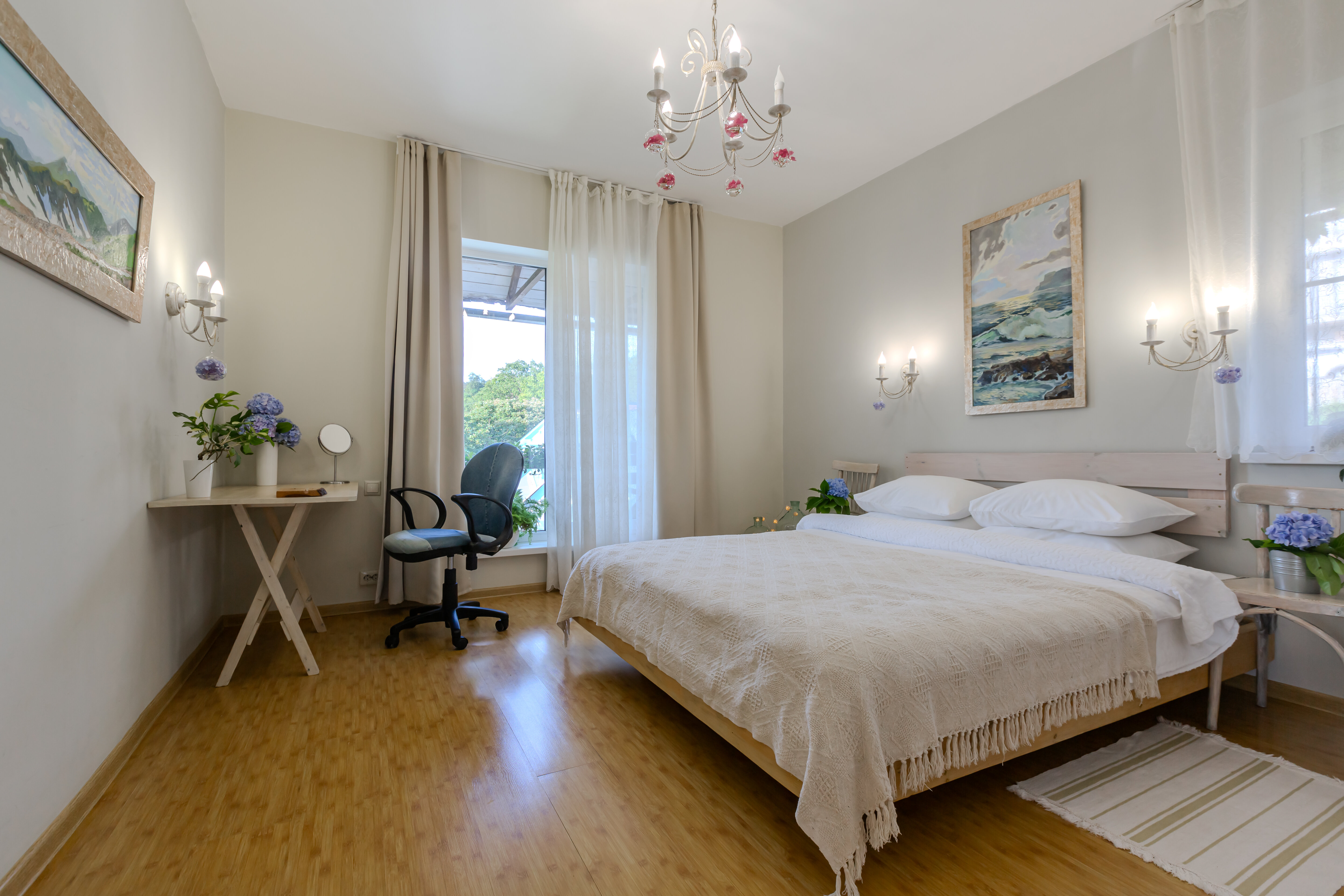 Люкс с кроватью размера «queen-size» и видом на море