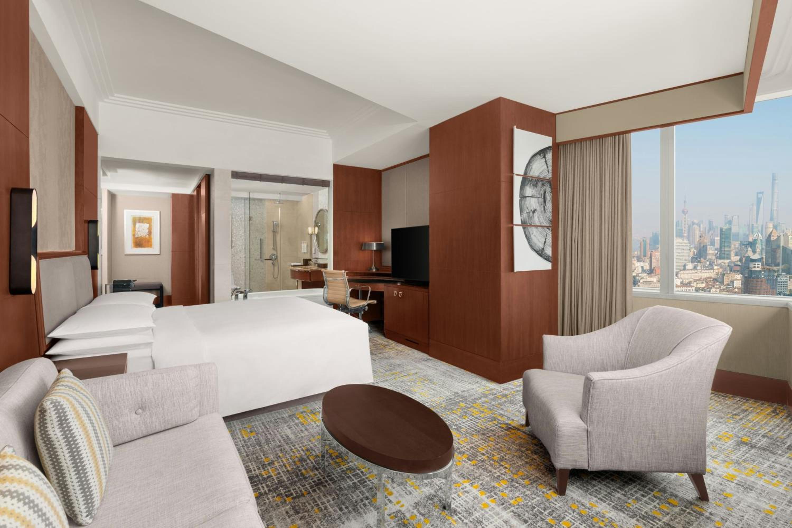 Executive King Room with Bund View - Club Lounge Access
