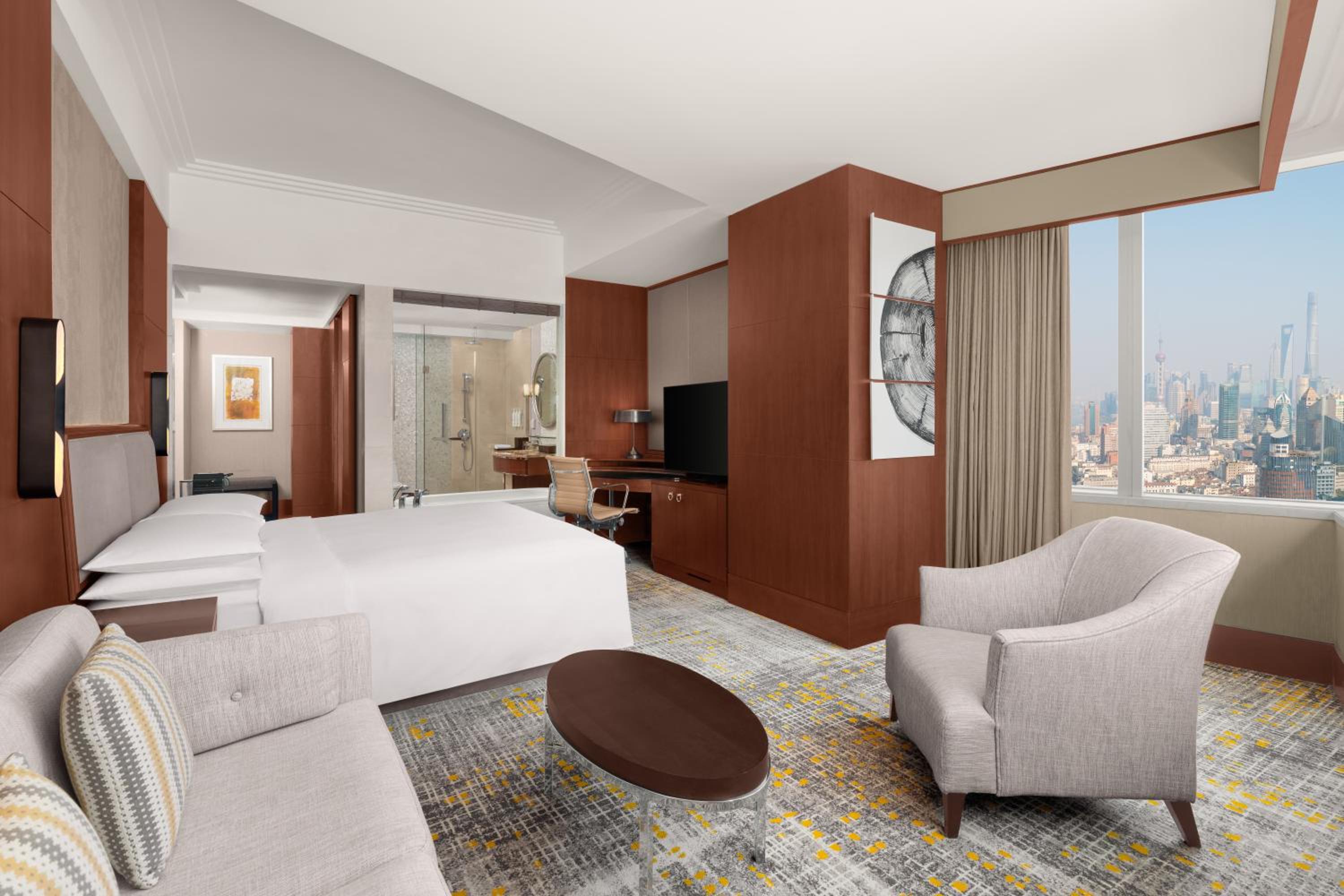 Executive King Room with Bund View - Club Lounge Access