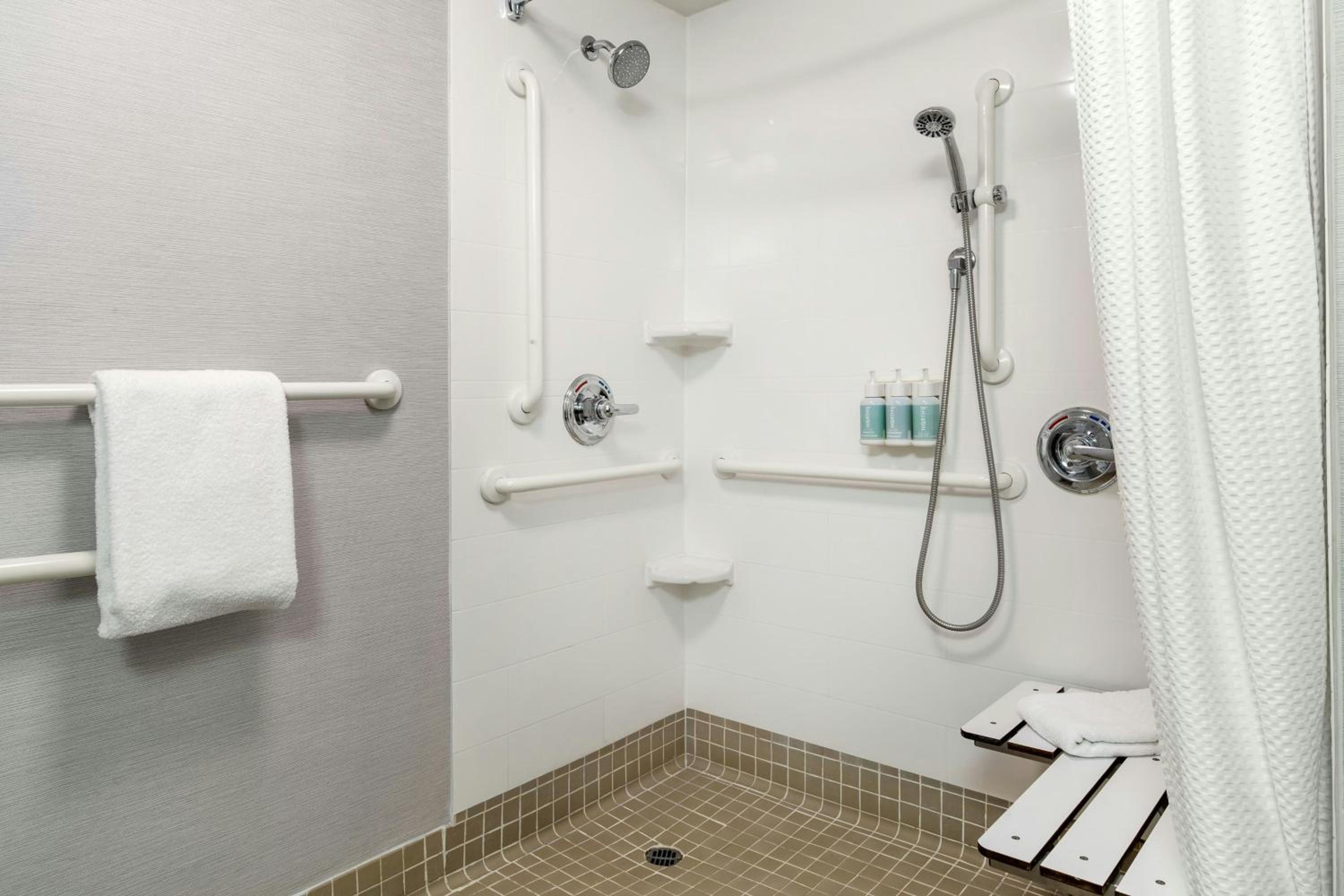 King Room with Sofa Bed and Roll-in Shower - Mobility and Hearing Accessible