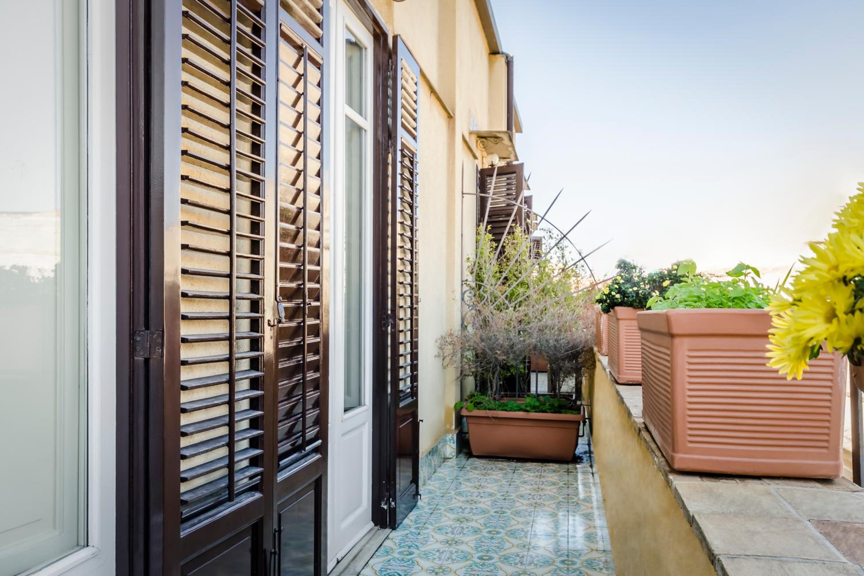 Family Room with Terrace
