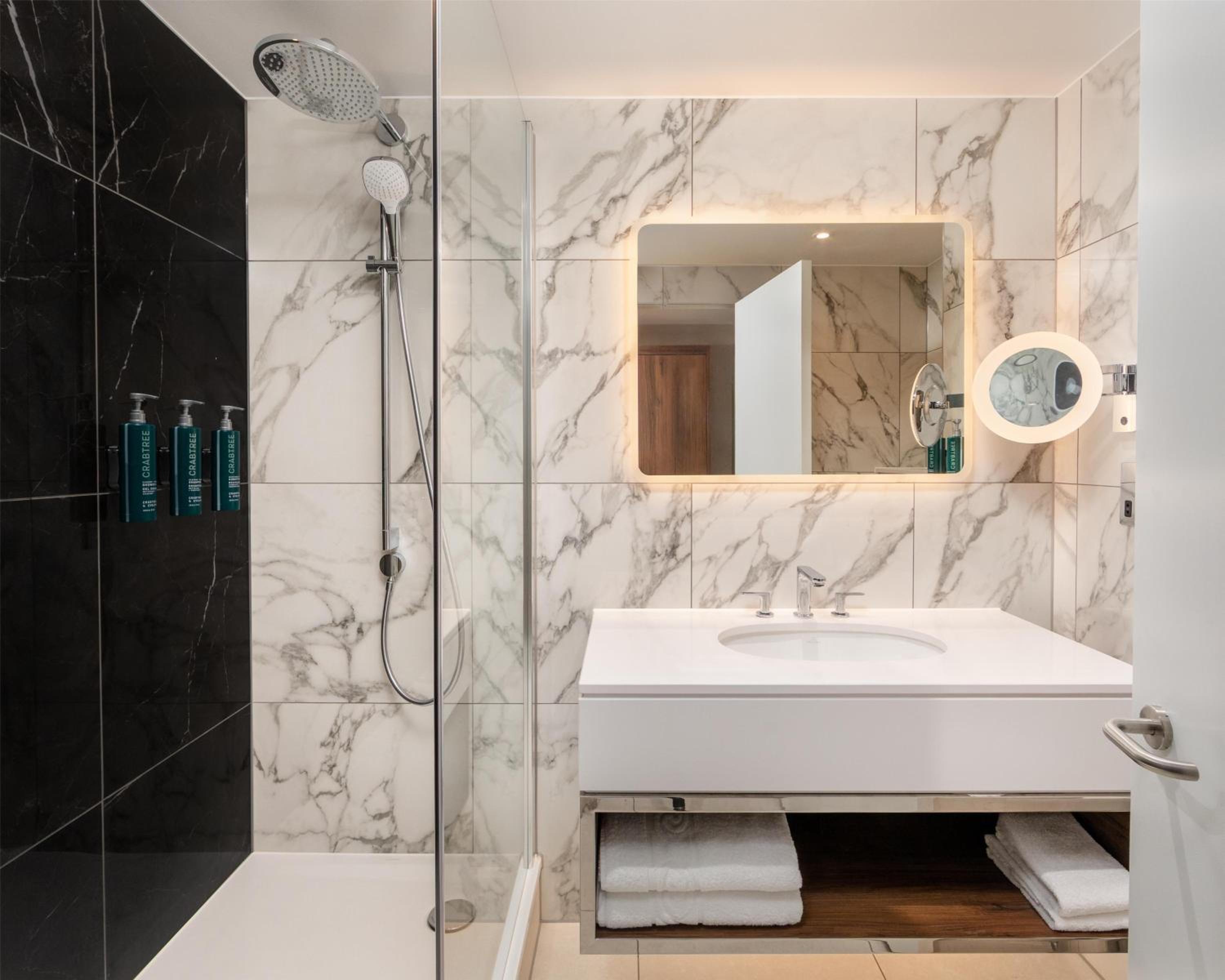 Premium Room with Two Queen Beds and Sofa Bed