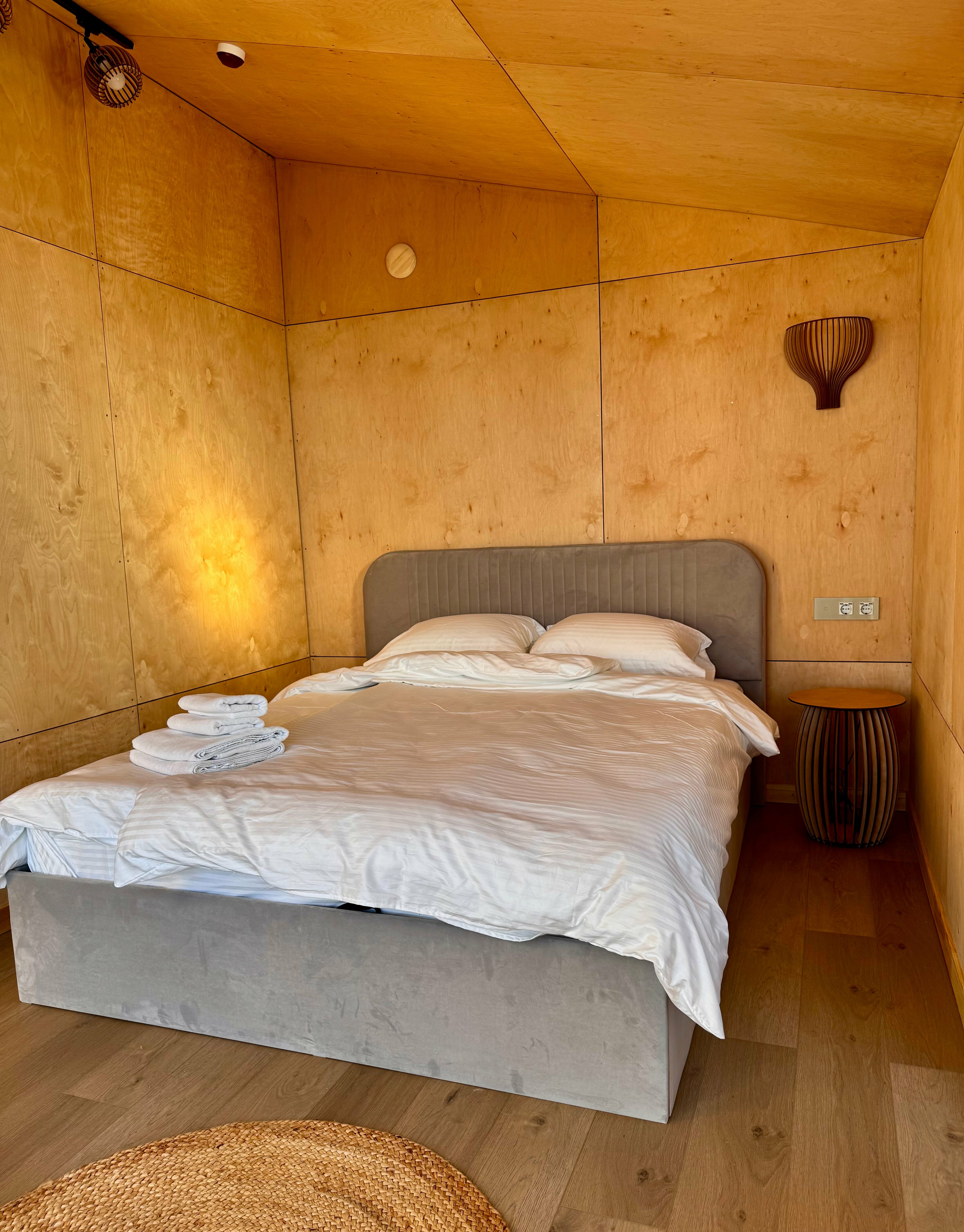 Лодж с видом на море и собственной купелью с подогревом