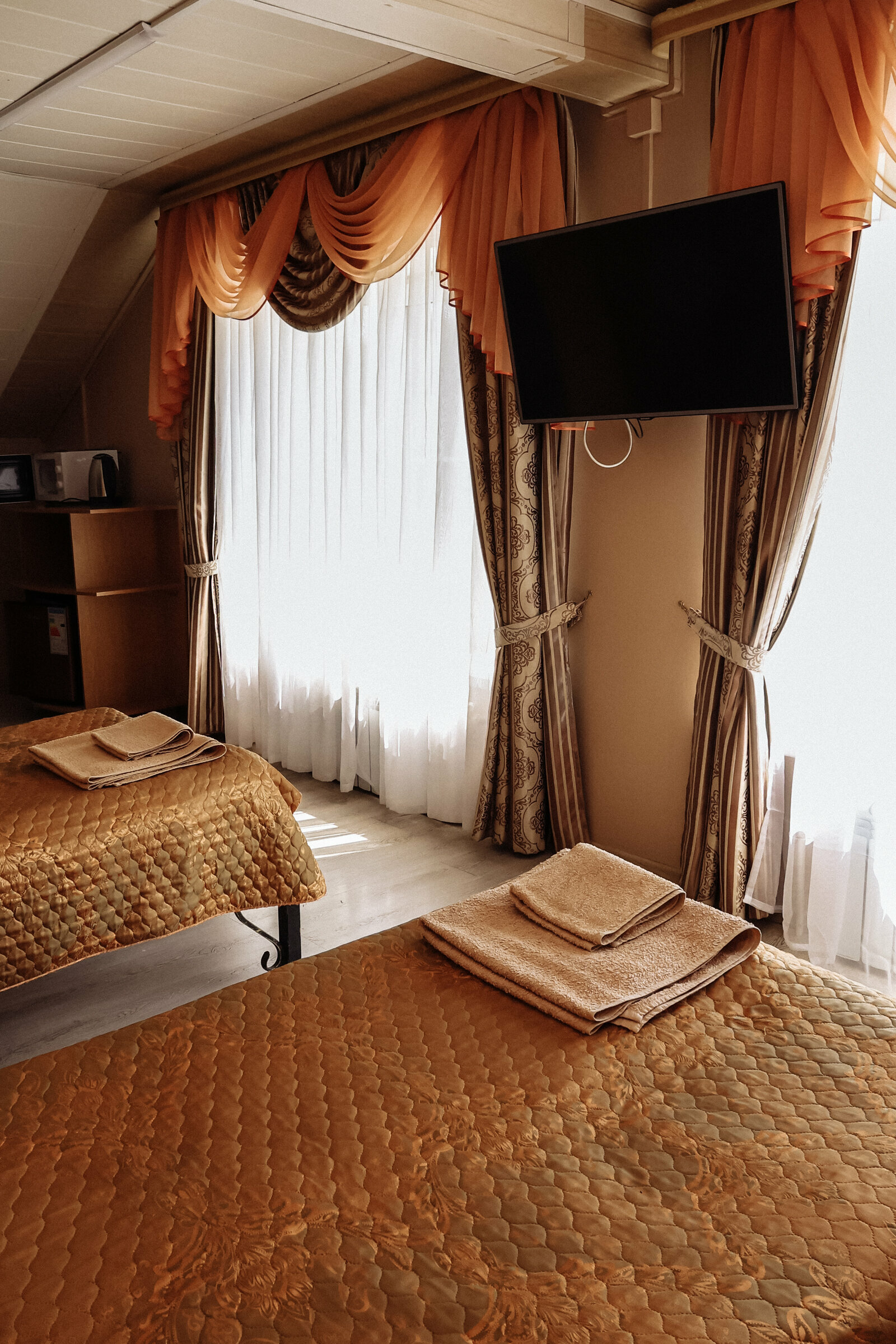 Двухместный номер с 2 отдельными кроватями и ванной